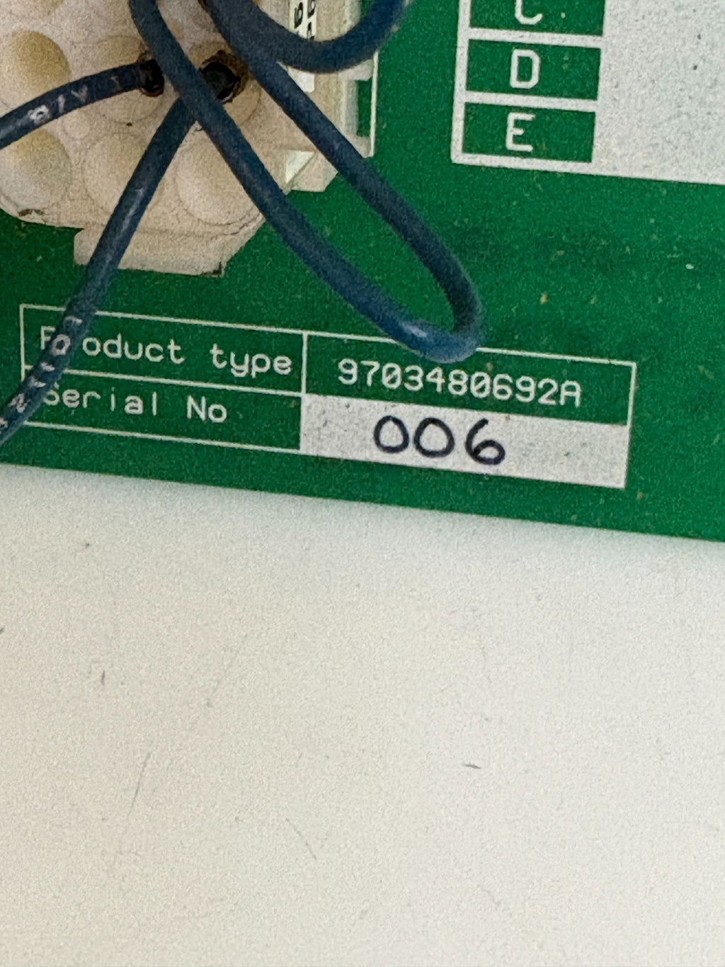 CINCINNATI INPUT BOARD 9703480692A