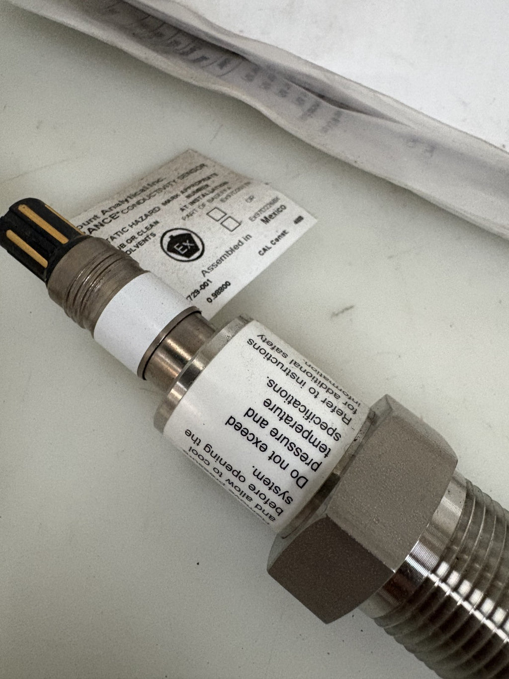 ENDURANCE ROSEMOUNT ANALYTICAL 400VP SENSOR #400VP-13-36