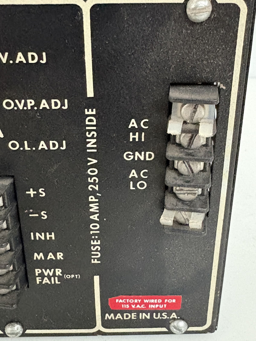 ACDC ELECTRONICS POWER SUPPLY RS5N60-1012