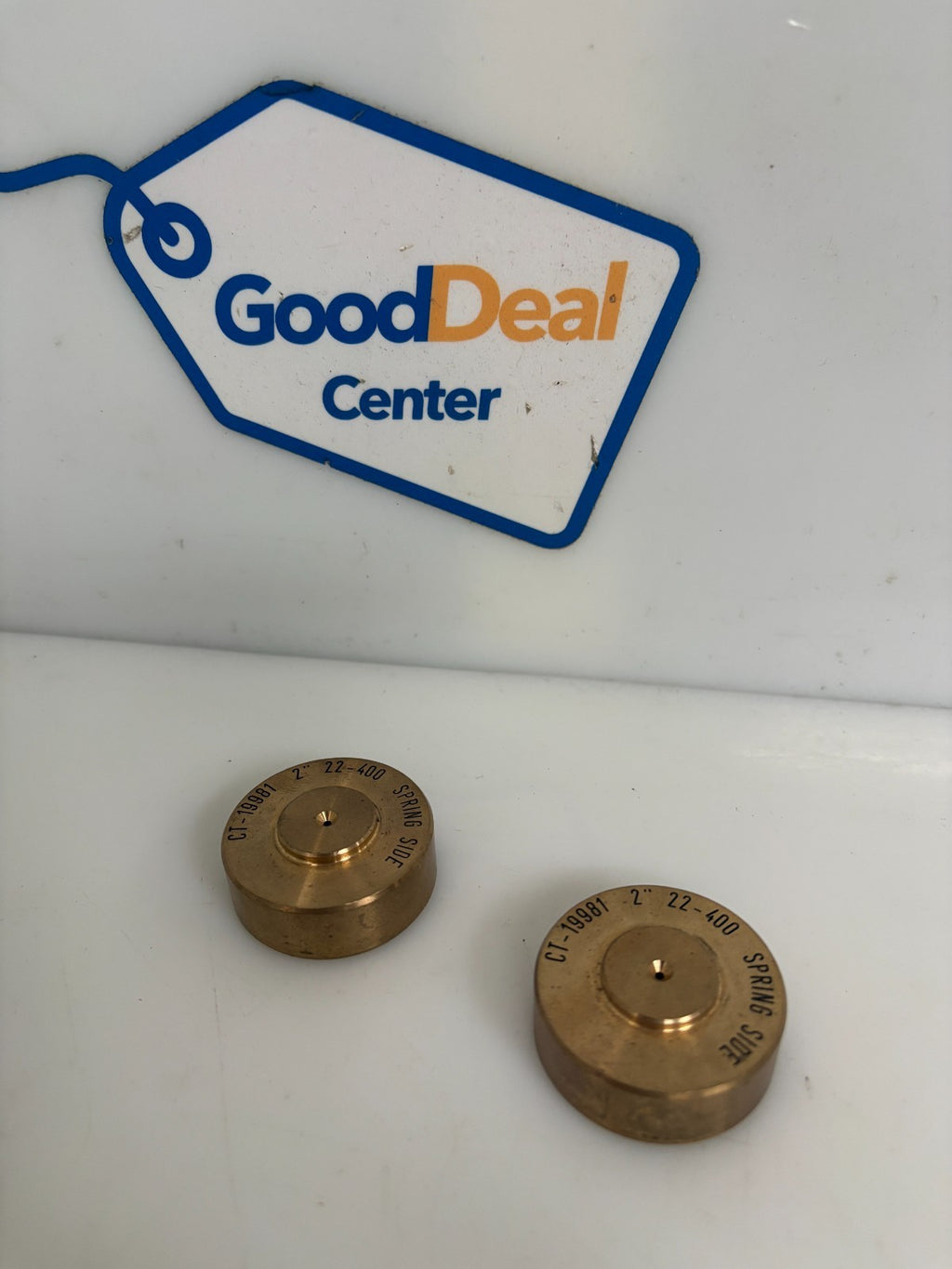LOT OF 2 COMBI TOOL SPRING SIDE BRASS 2" 22-400 CT-19981