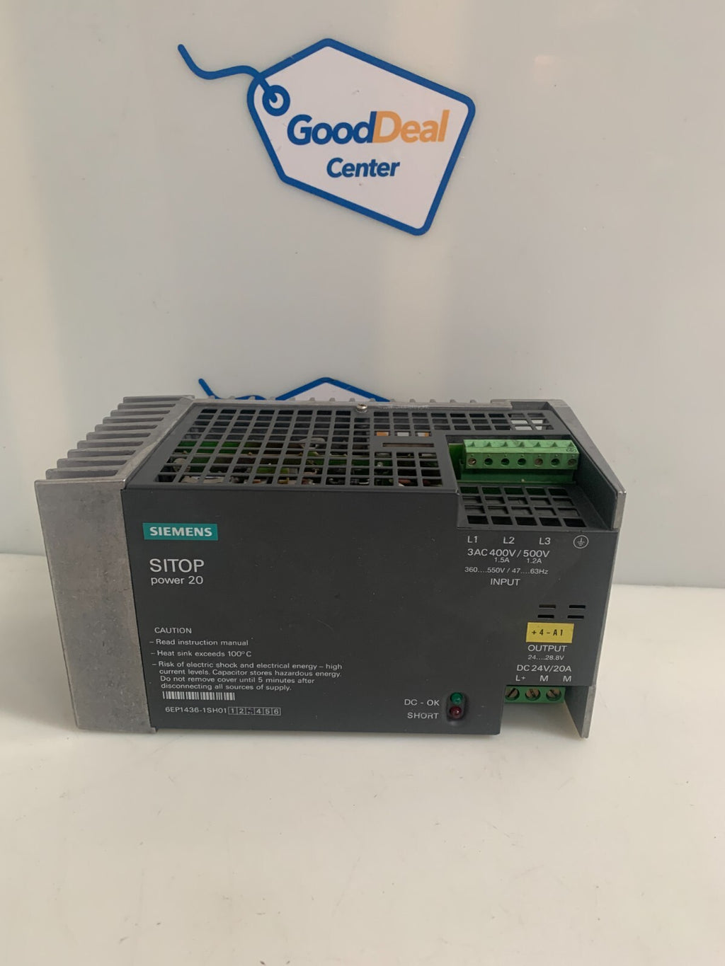 SIEMENS SITOP POWER 20 POWER SUPPLY