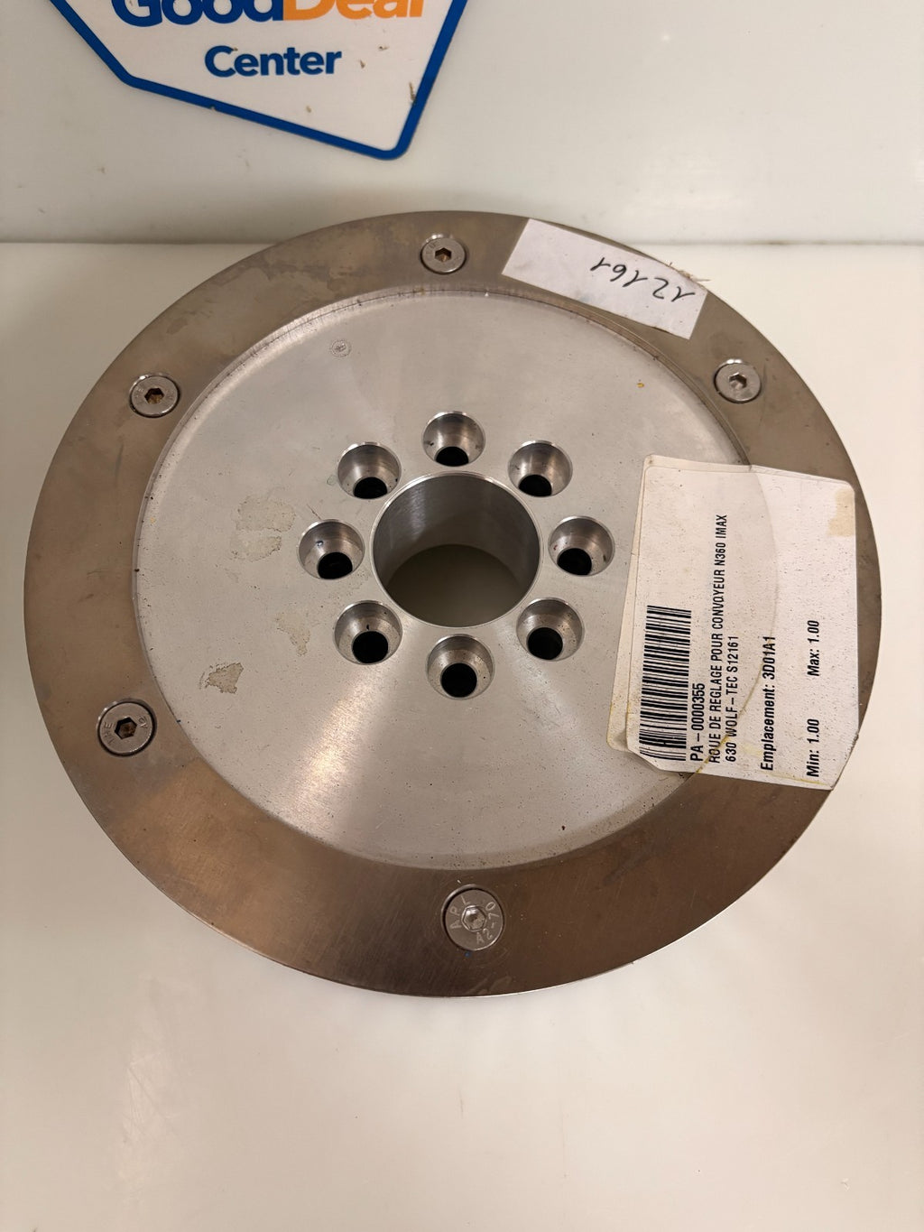 WOLF-TEC TIMING WHEEL 1-9/16" X 7-7/8" OD 60T1