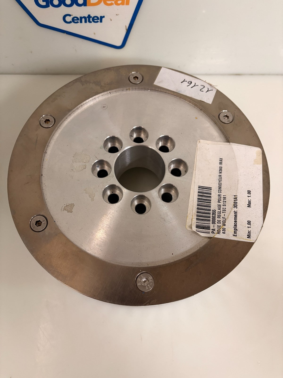 WOLF-TEC TIMING WHEEL 1-9/16" X 7-7/8" OD 60T1