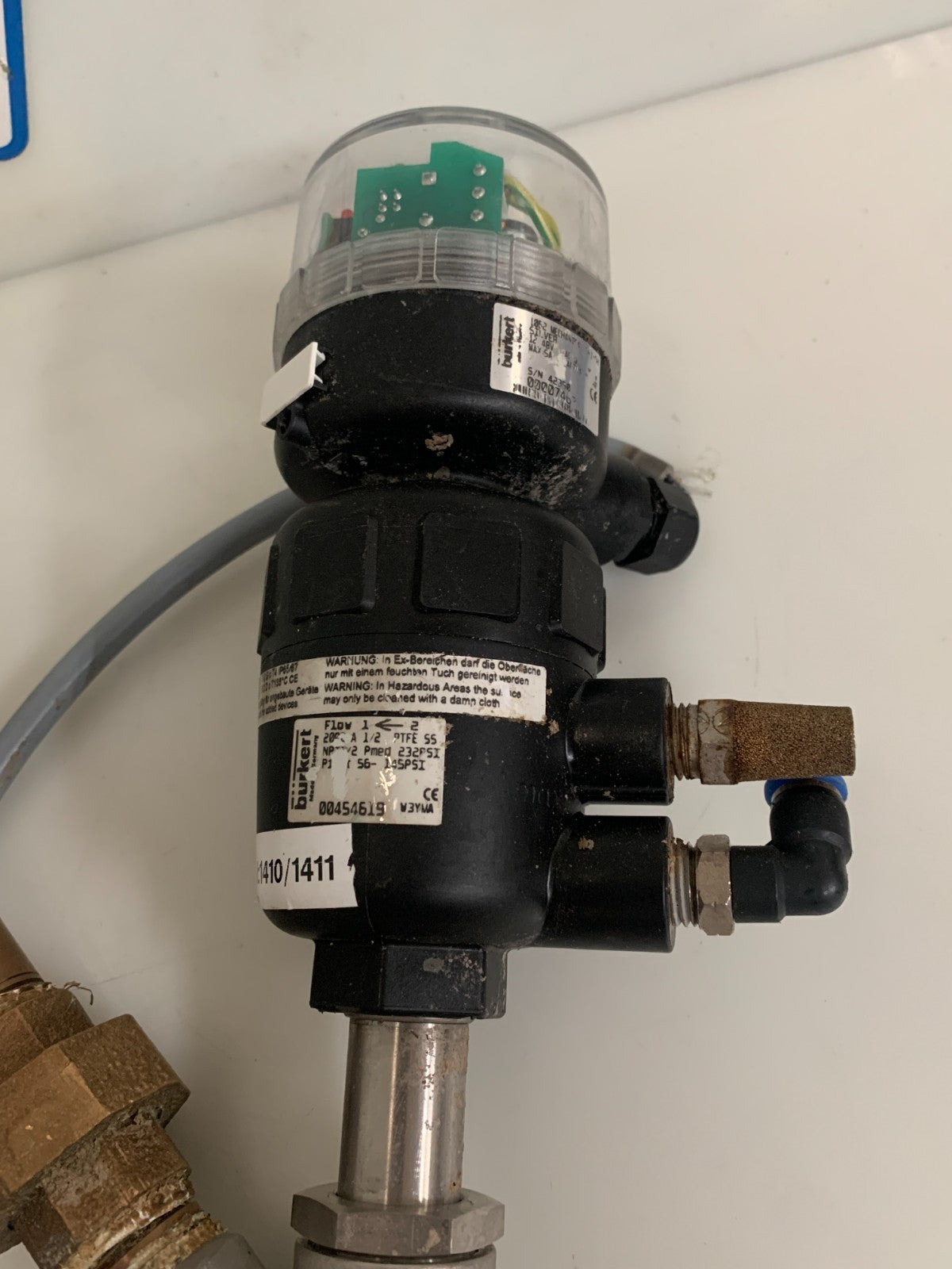 BURKERT FLUID CONTROL METER 00454 619