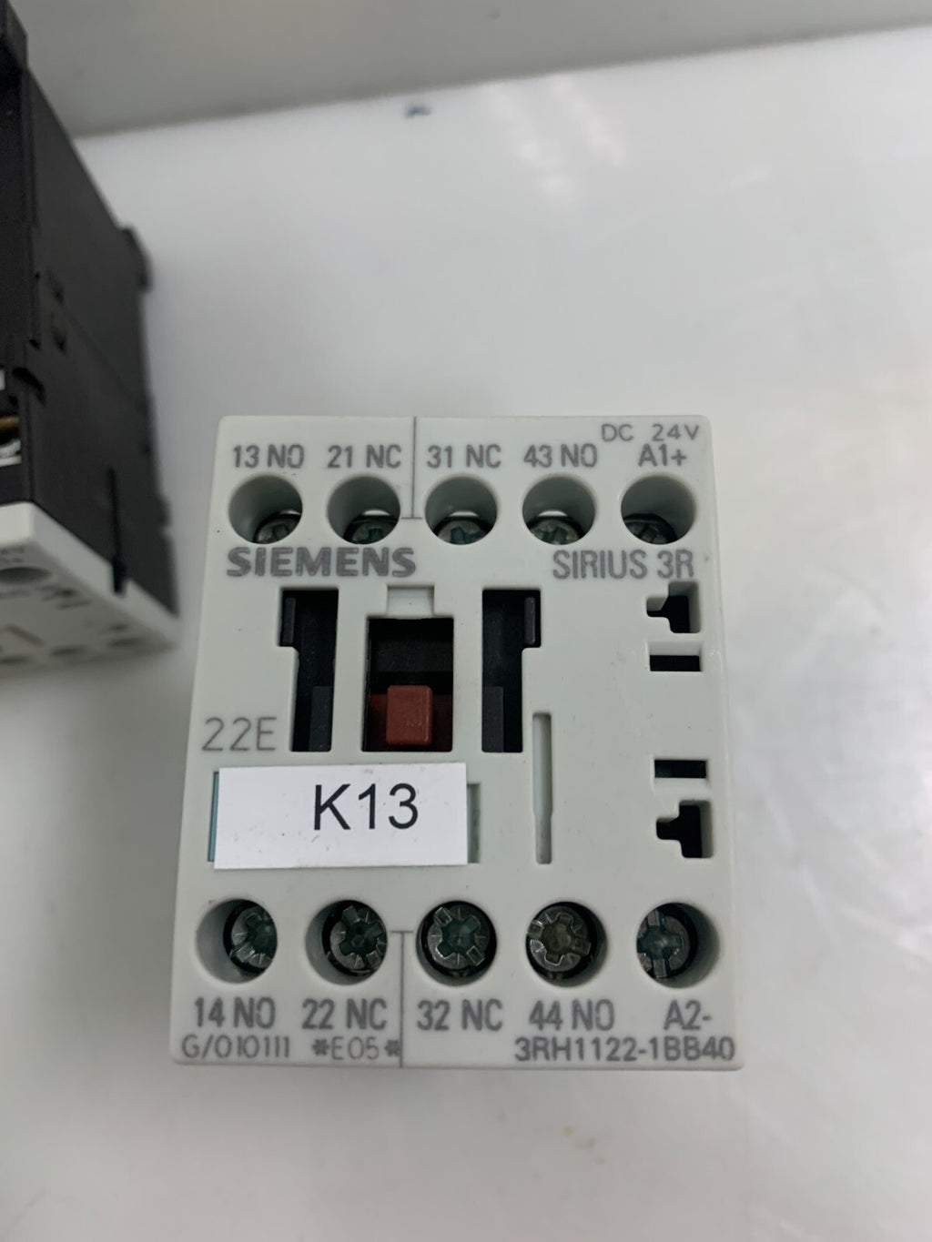 Lot of 2 SIEMENS CONTACTOR Sirius 3R IEC 60 947 VDE0660