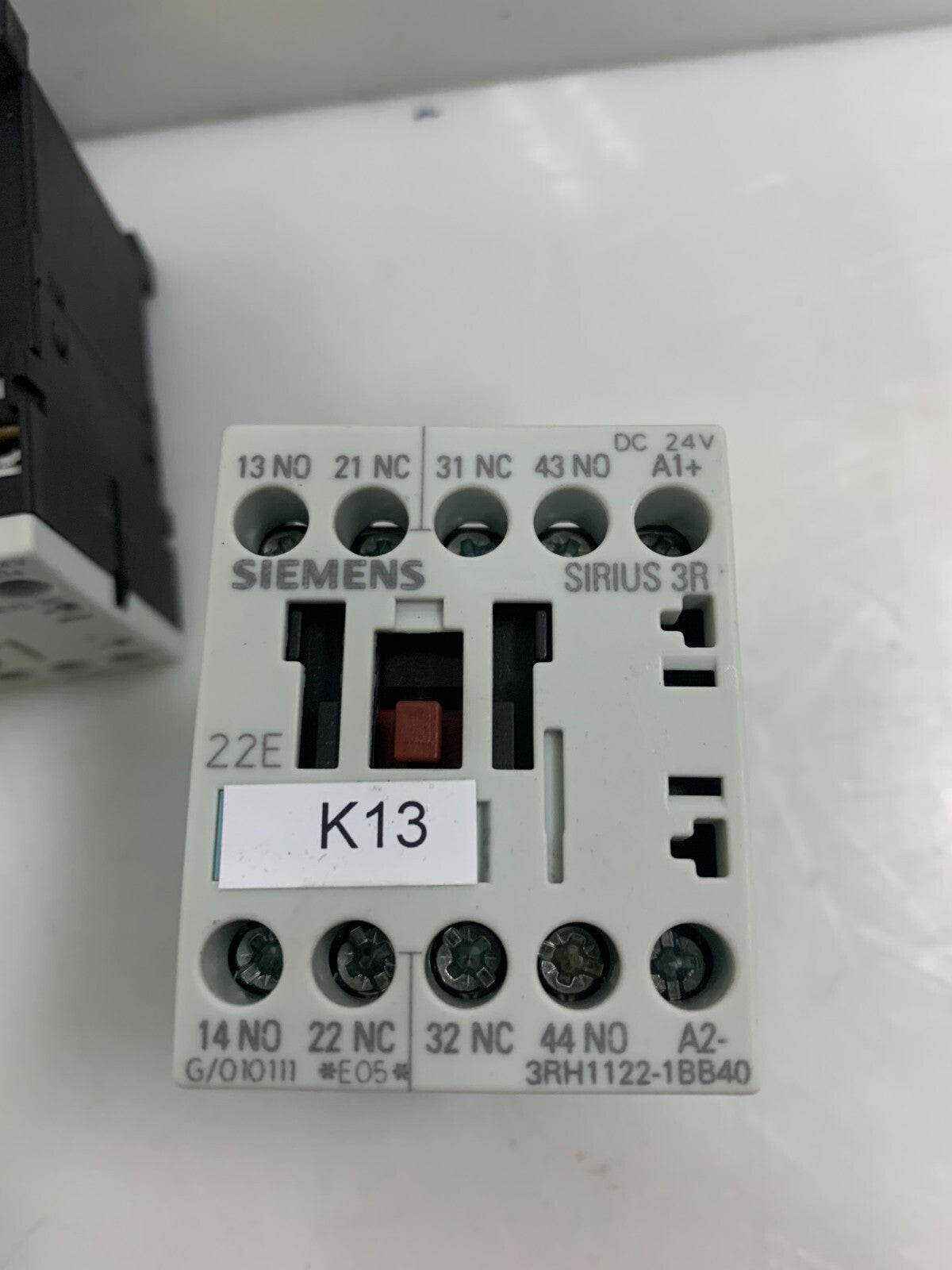 Lot of 2 SIEMENS CONTACTOR Sirius 3R IEC 60 947 VDE0660