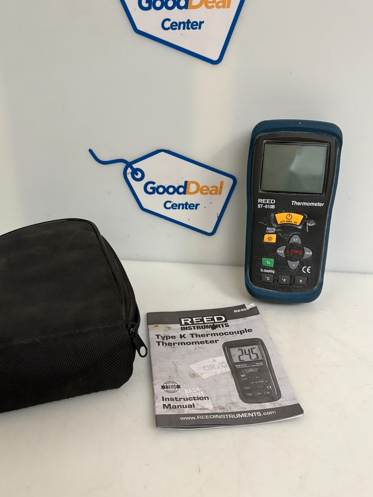 REED THERMOCOUPLE THERMOMETER ST-610B