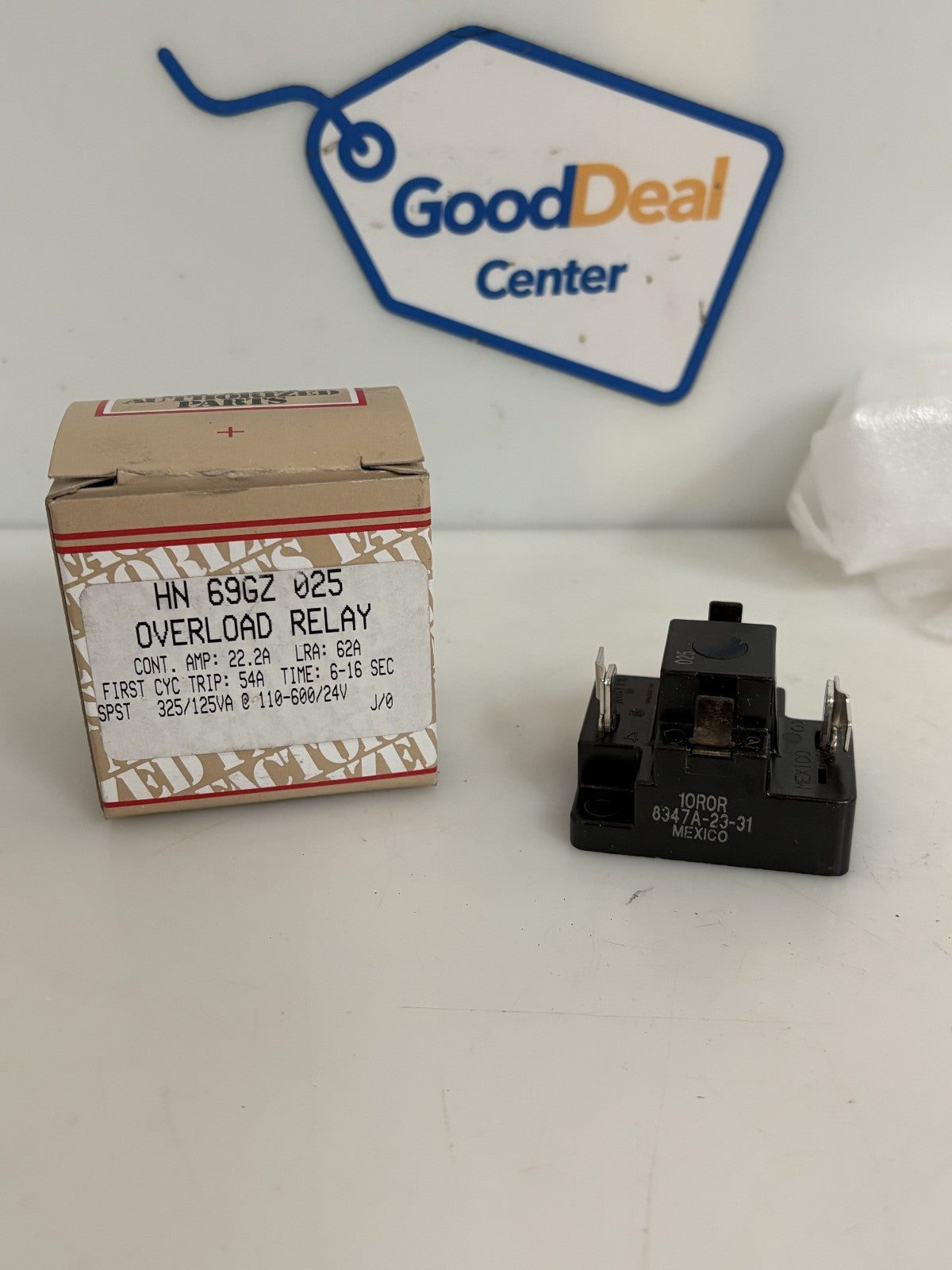 CARRIER OVERLOAD RELAY HN 69 GZ 025