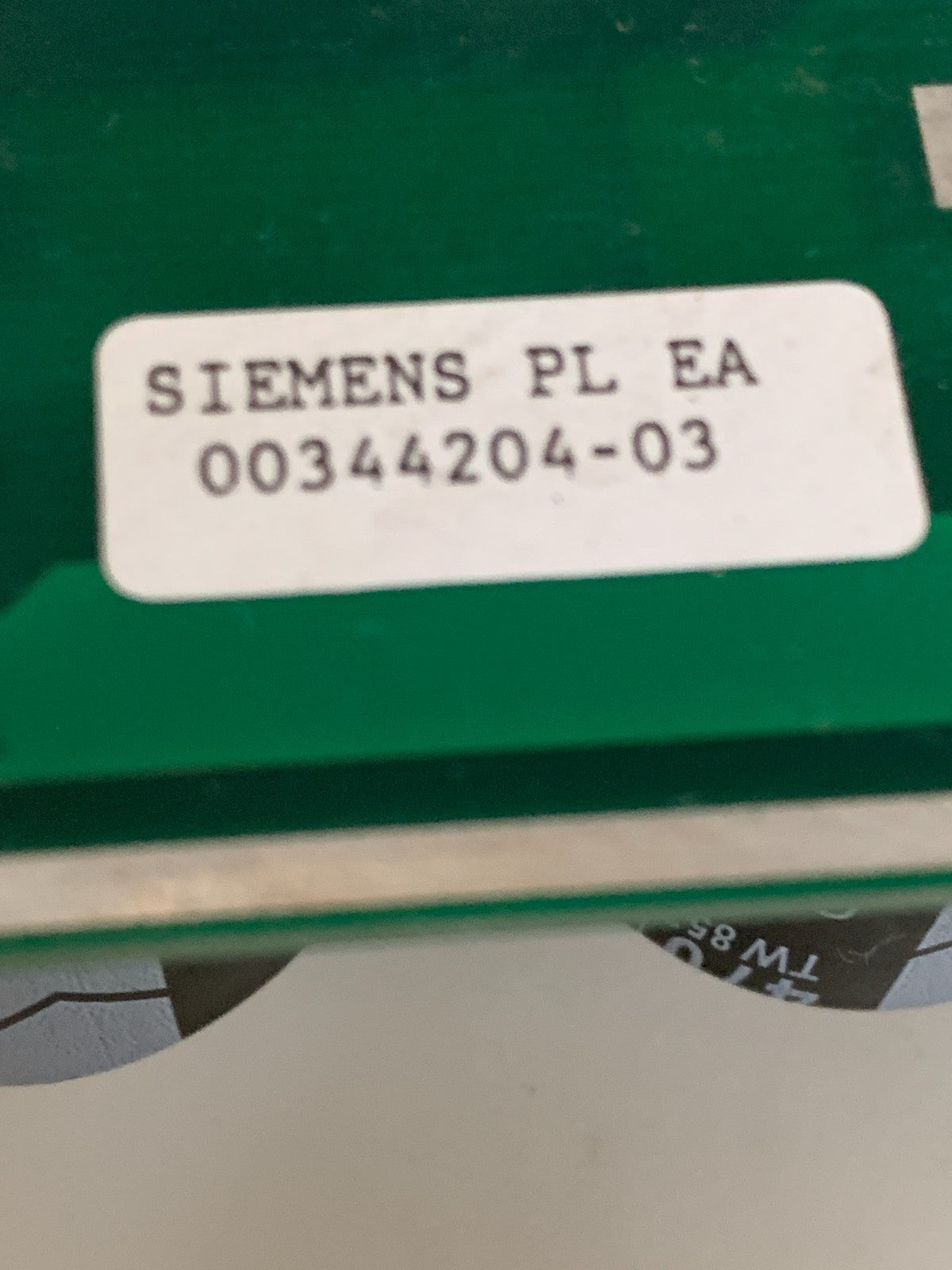 SIEMENS SERVO AMPLIFIER PL EA 00344204-03