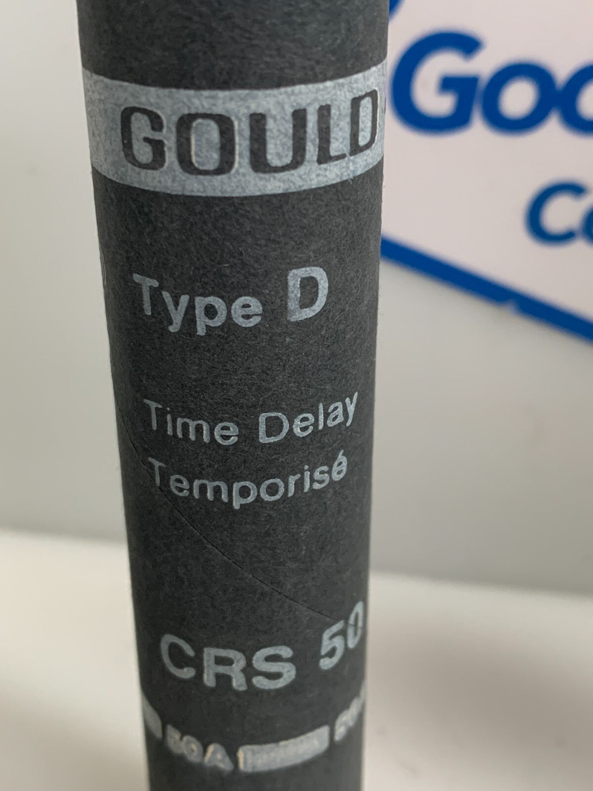 Lot of 3 GOULD SHAWMUT CRS 50 50 AMP TYPE D TIME DELAY 600V