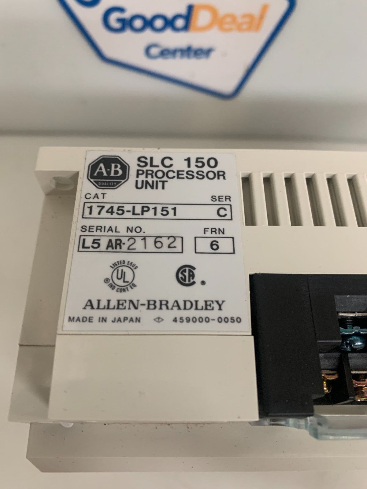 ALLEN BRADLEY SLC 150 PROGRAMMABLE CONTROLLER 1745-LP151  SERC