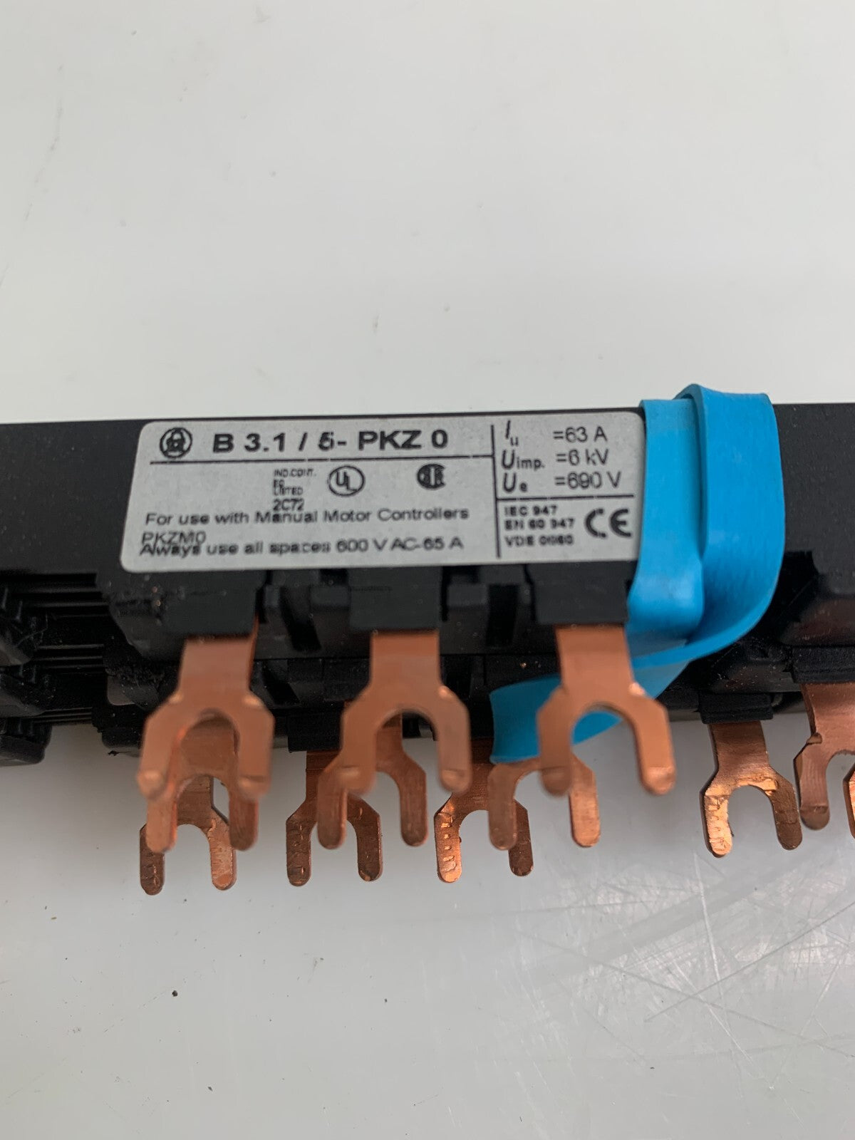 MOELLER  B3.1/5PKZ0  Terminal Adapter  044948  (Lot of 3)1