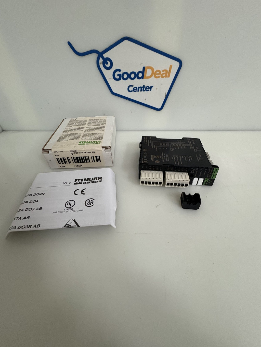MURR ELEKTRONIK #55687 MAS120 DI 4/0 2A D03 AB