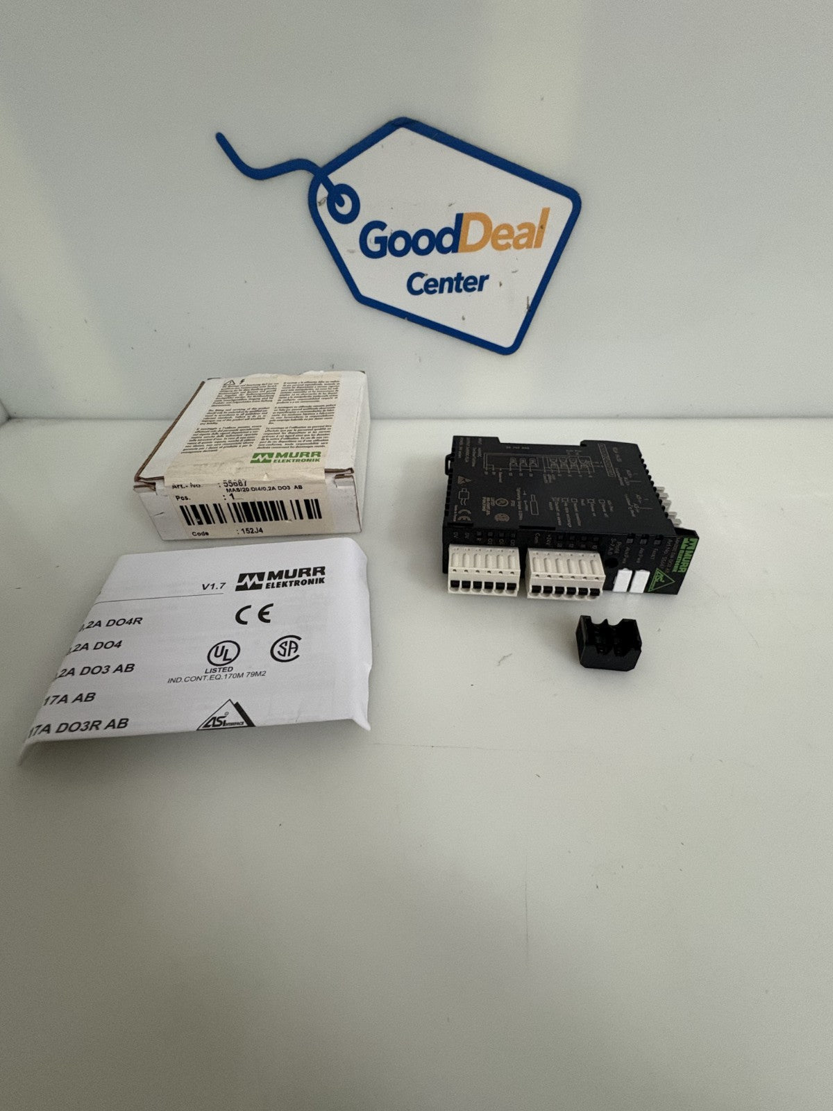 MURR ELEKTRONIK #55687 MAS120 DI 4/0 2A D03 AB