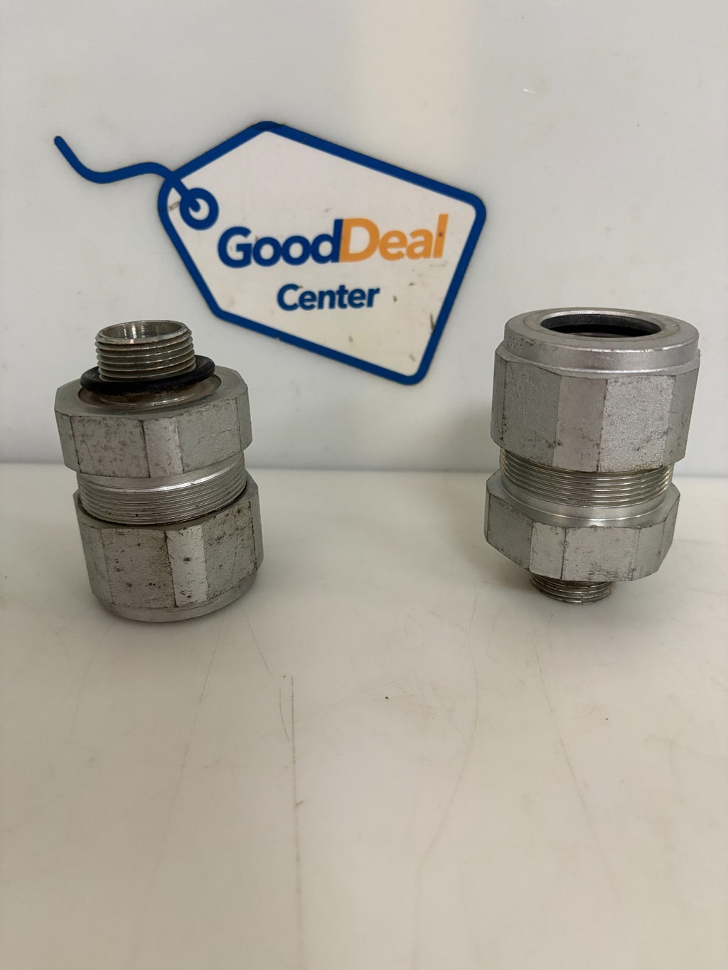 LOT OF 2 EATON CABLE FITTING TECK075-60
