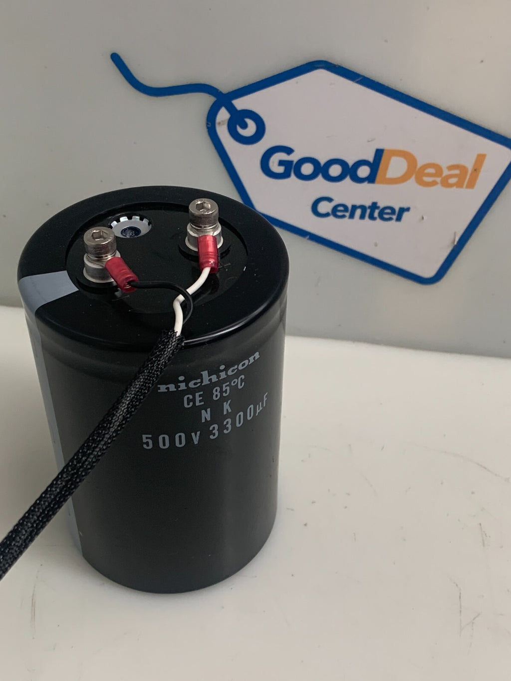 NICHICON  Capacitor  85°   500V  3300ᶙF