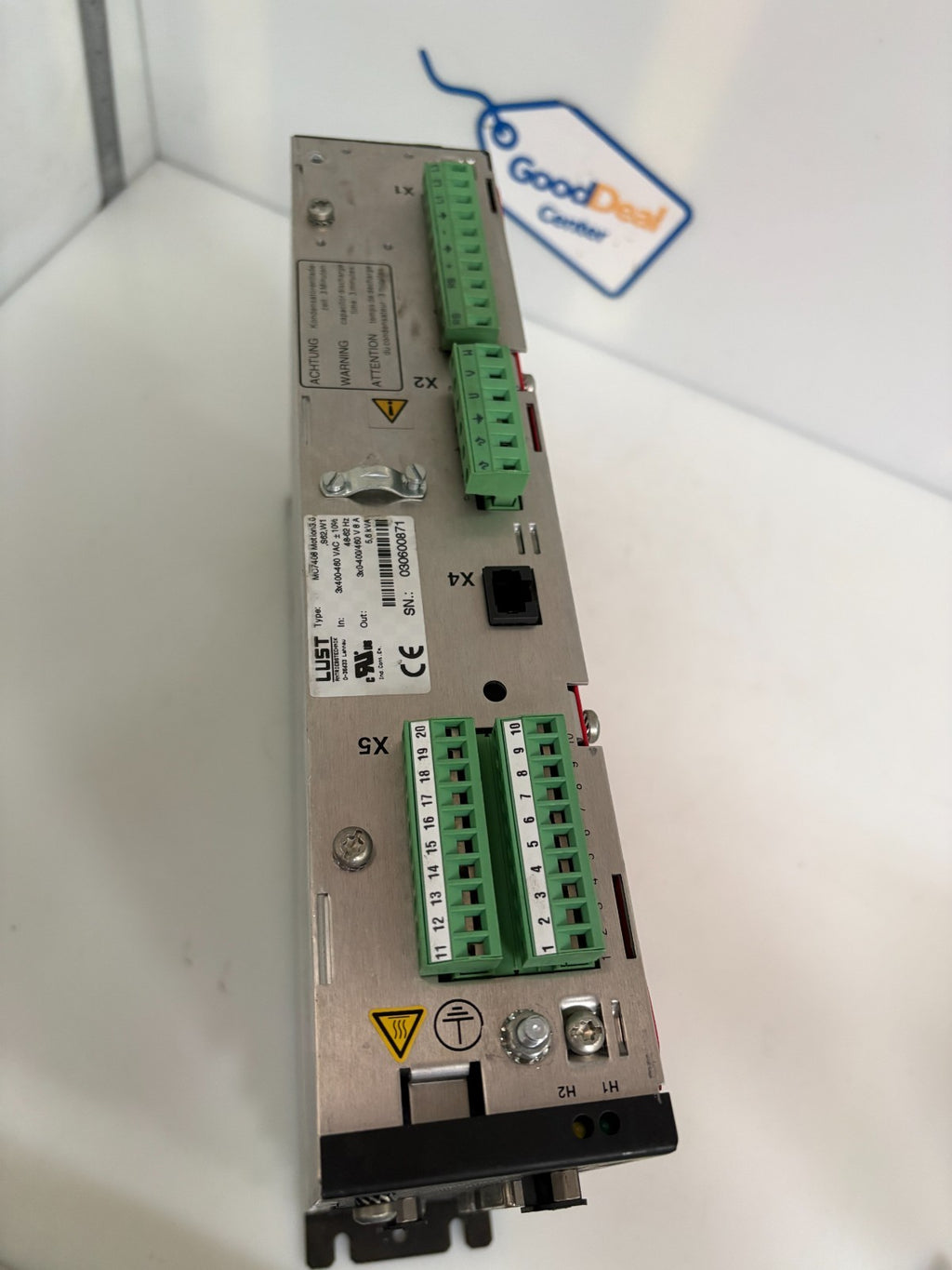 LUST SERVO DRIVE MC7408 MOTION 3.0. S62.W1