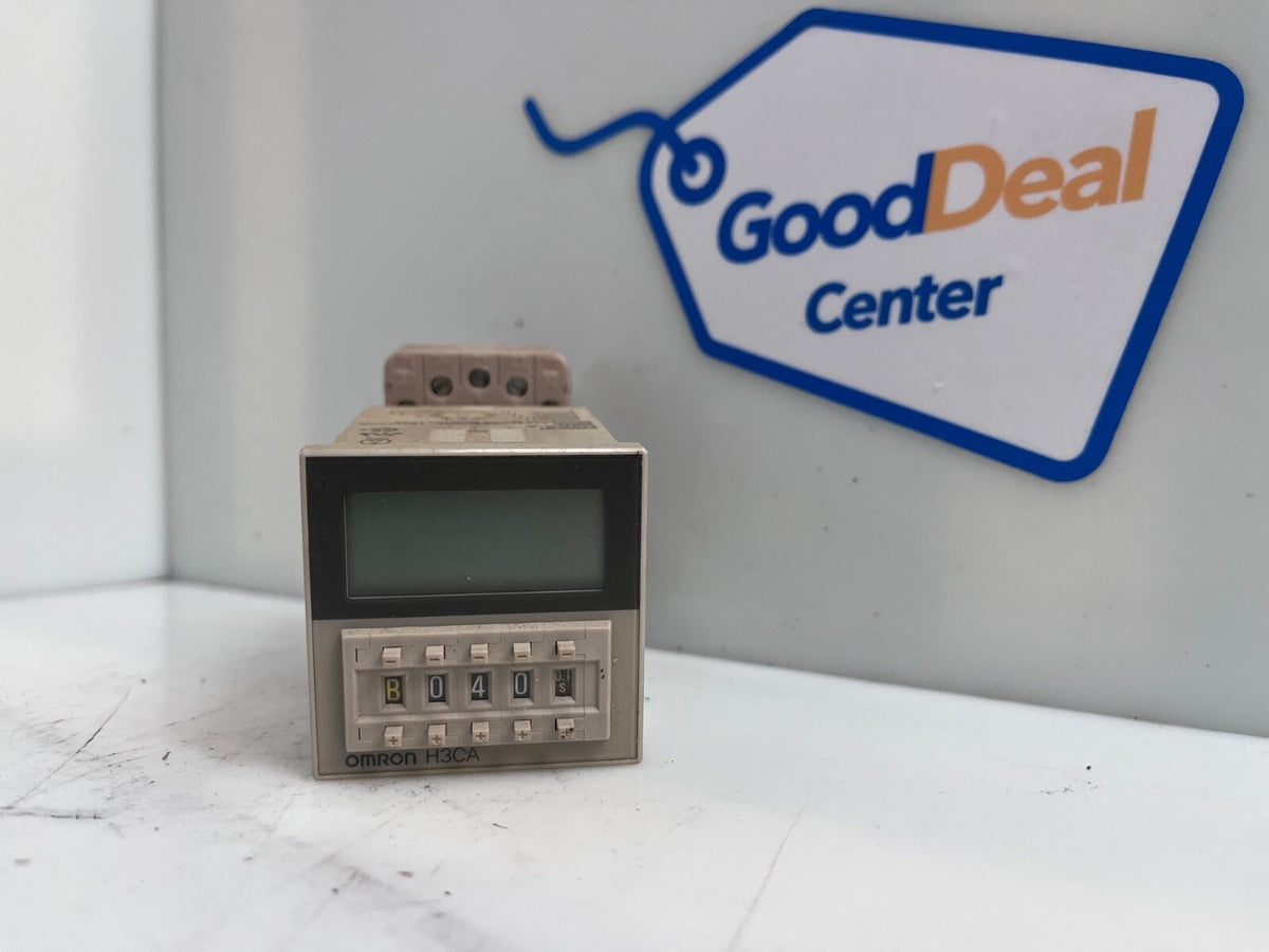 Omron H3CA-A Timer with Allen-Bradley 700-HN101 Series A Relay Base0