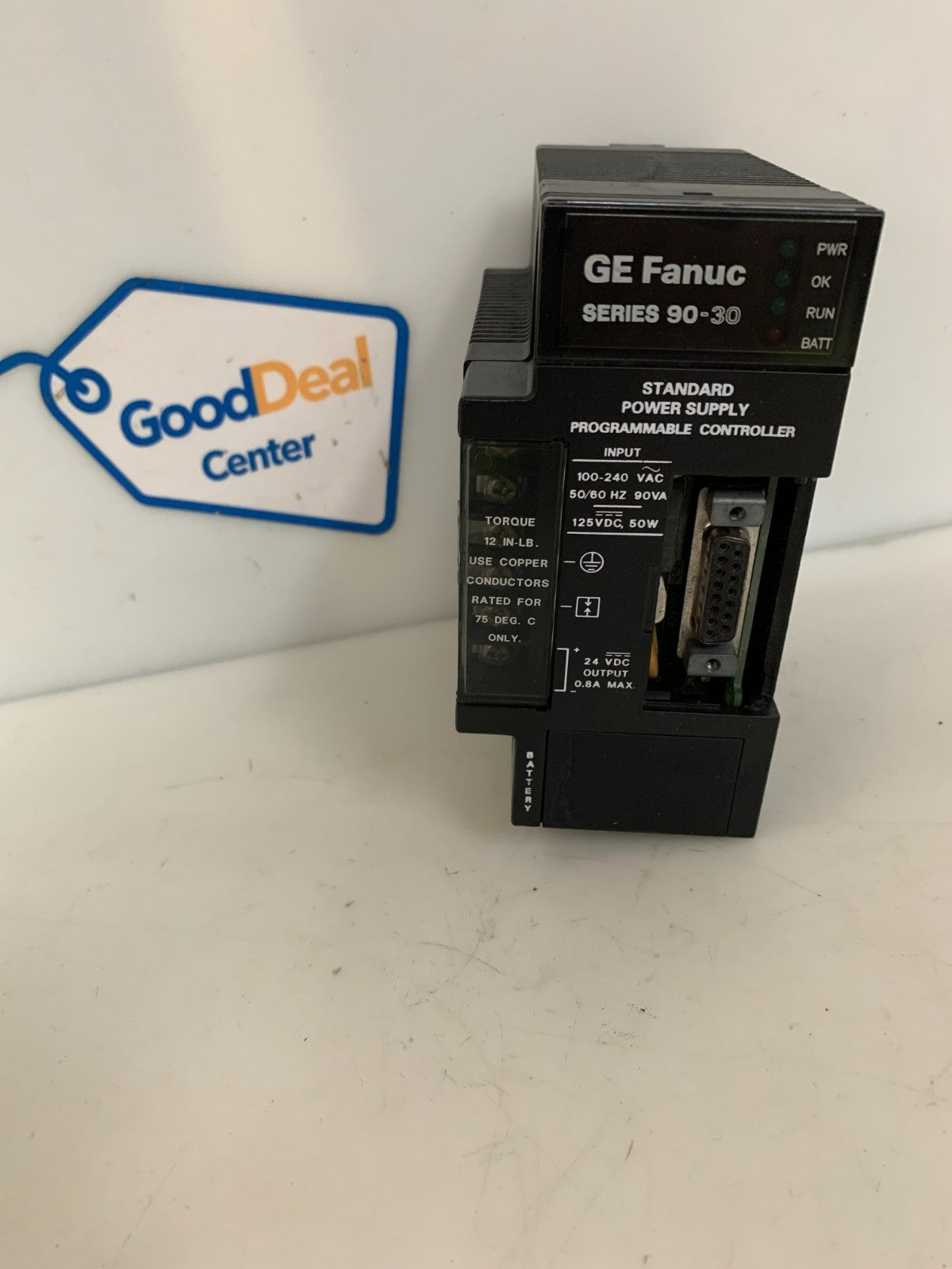 GE FANUC STANDARD POWER SUPPLY PROGRAMMABLE CONTROLLER 90-30 SERIES IC693PWR32150