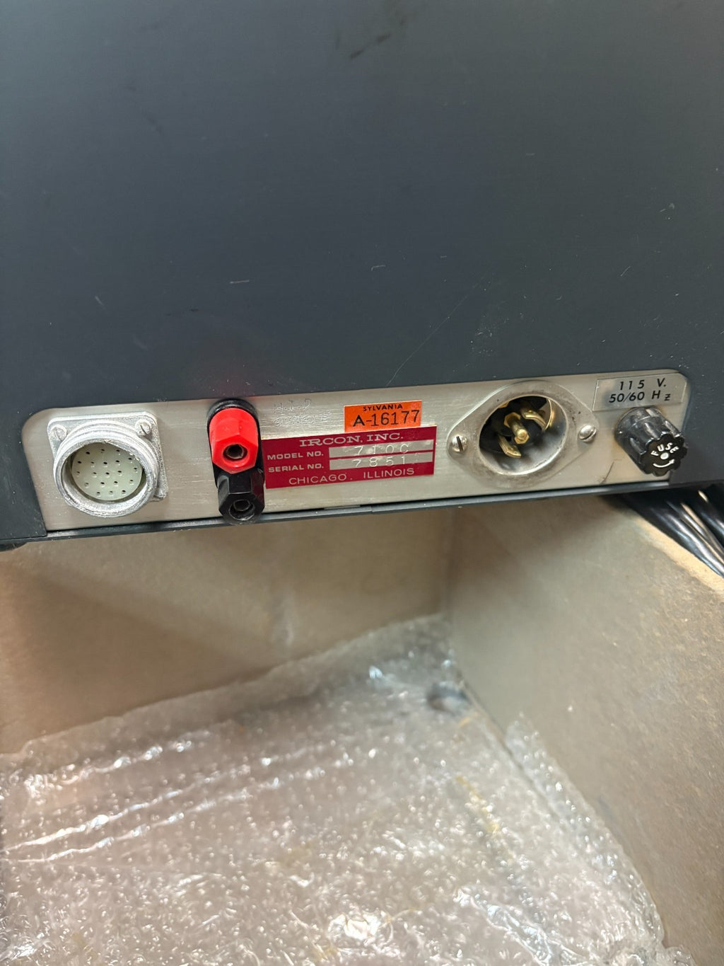 IRCON PYROMETER W/HEAT CAMERA 710C6