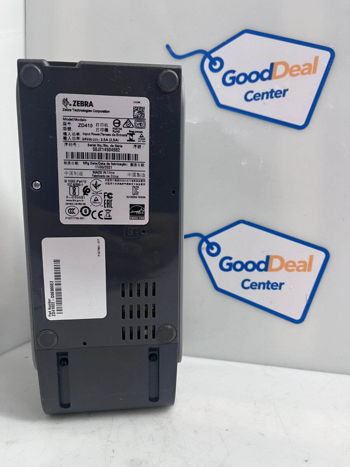 ZEBRA  ZD41022 Direct Thermal Printer  ZD41022-D0E000EZ1