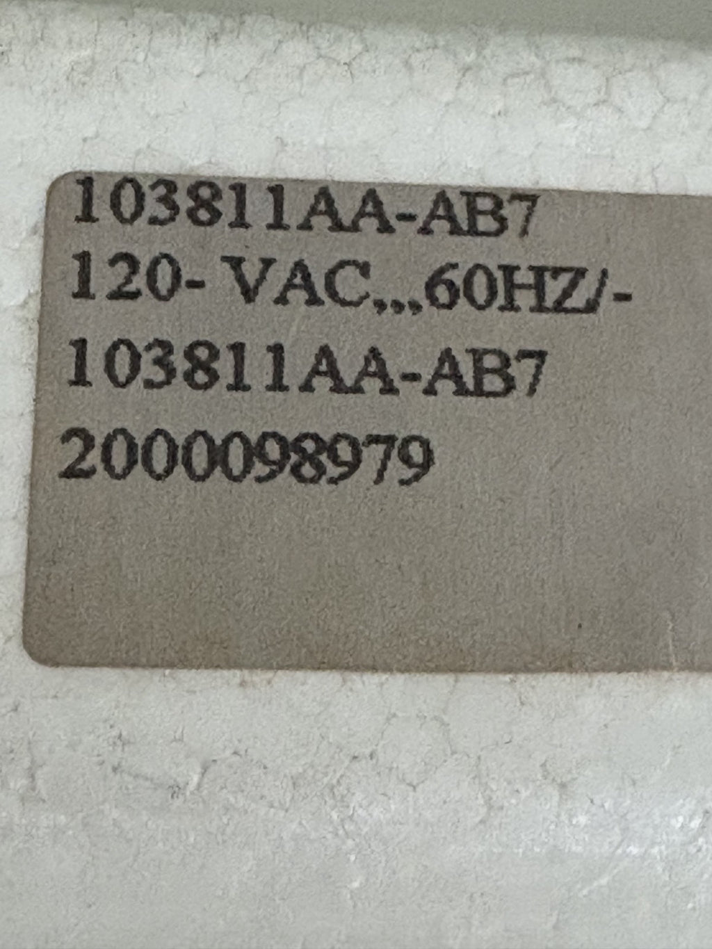 YOKOGAWA TIMEMETER 103811AA-AB7