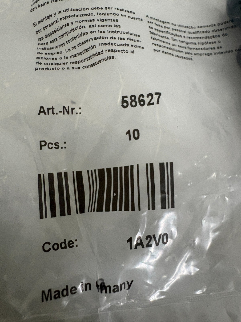 LOT OF 54 MURR ELEKTRONIK M12 BLIND PLUG 586273