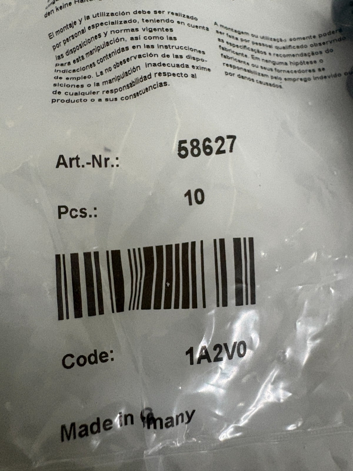 LOT OF 54 MURR ELEKTRONIK M12 BLIND PLUG 586273