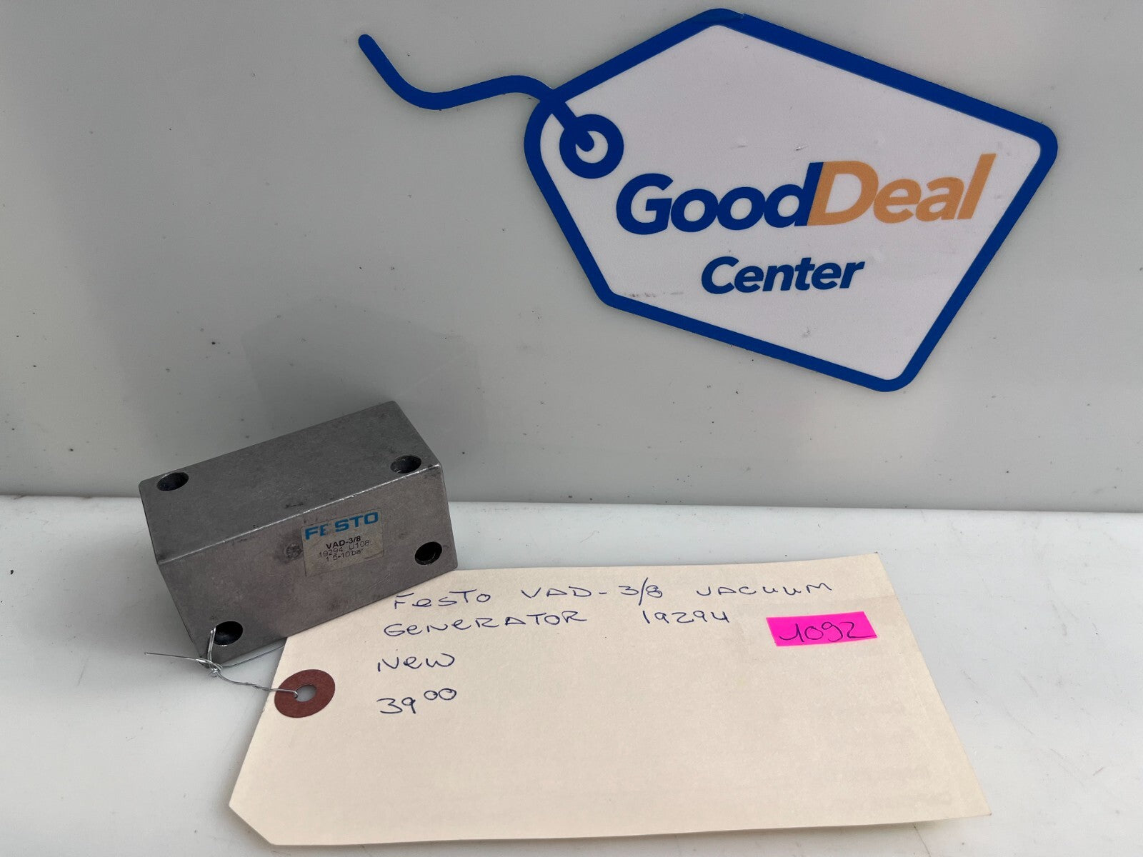 FESTO VAD-3/8 Vacuum Generator 19294