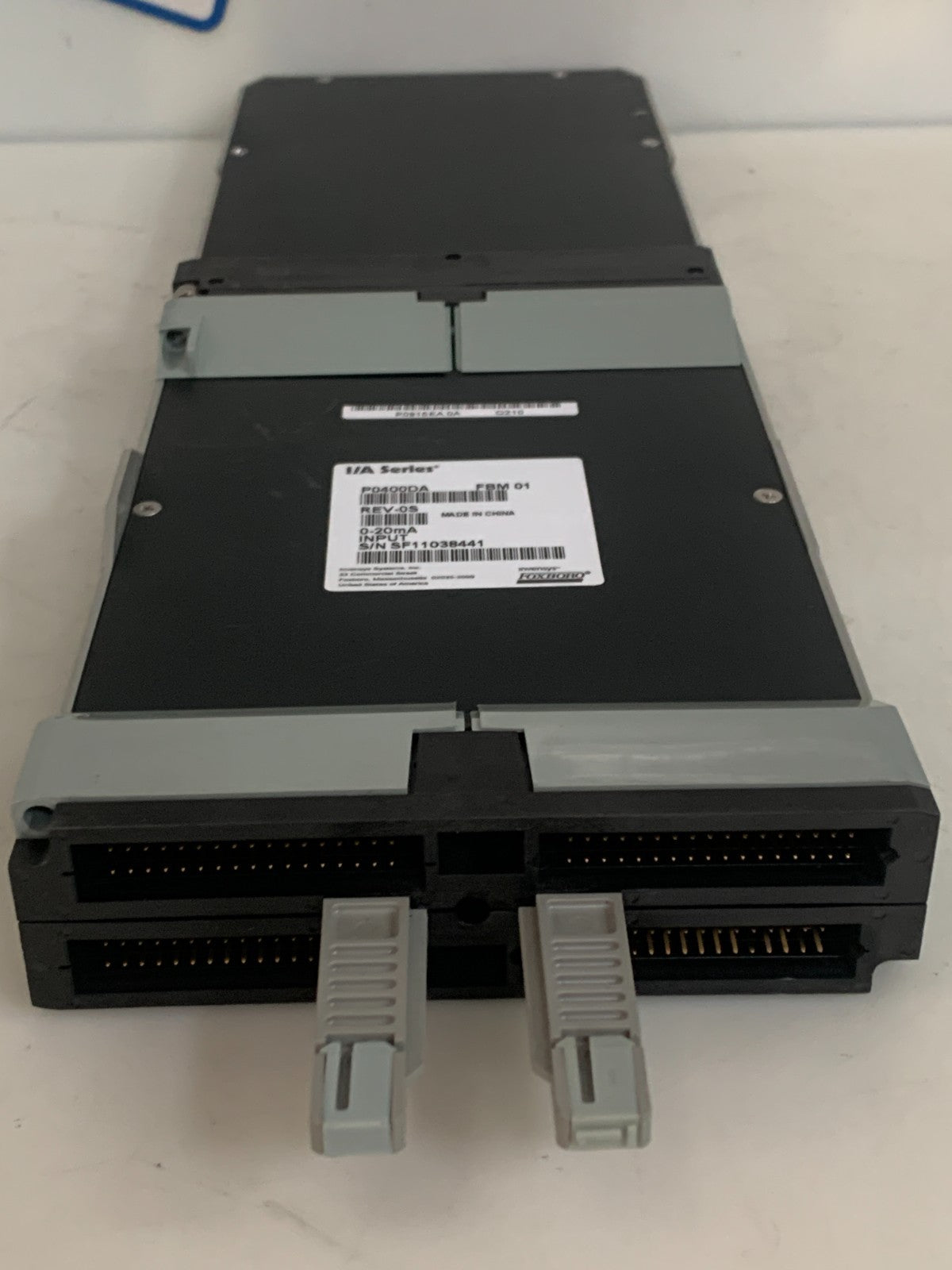 FOXBORO I/A SERIES INPUT/OUTPUT MODULE P0400YE FBM4 REV-OR2