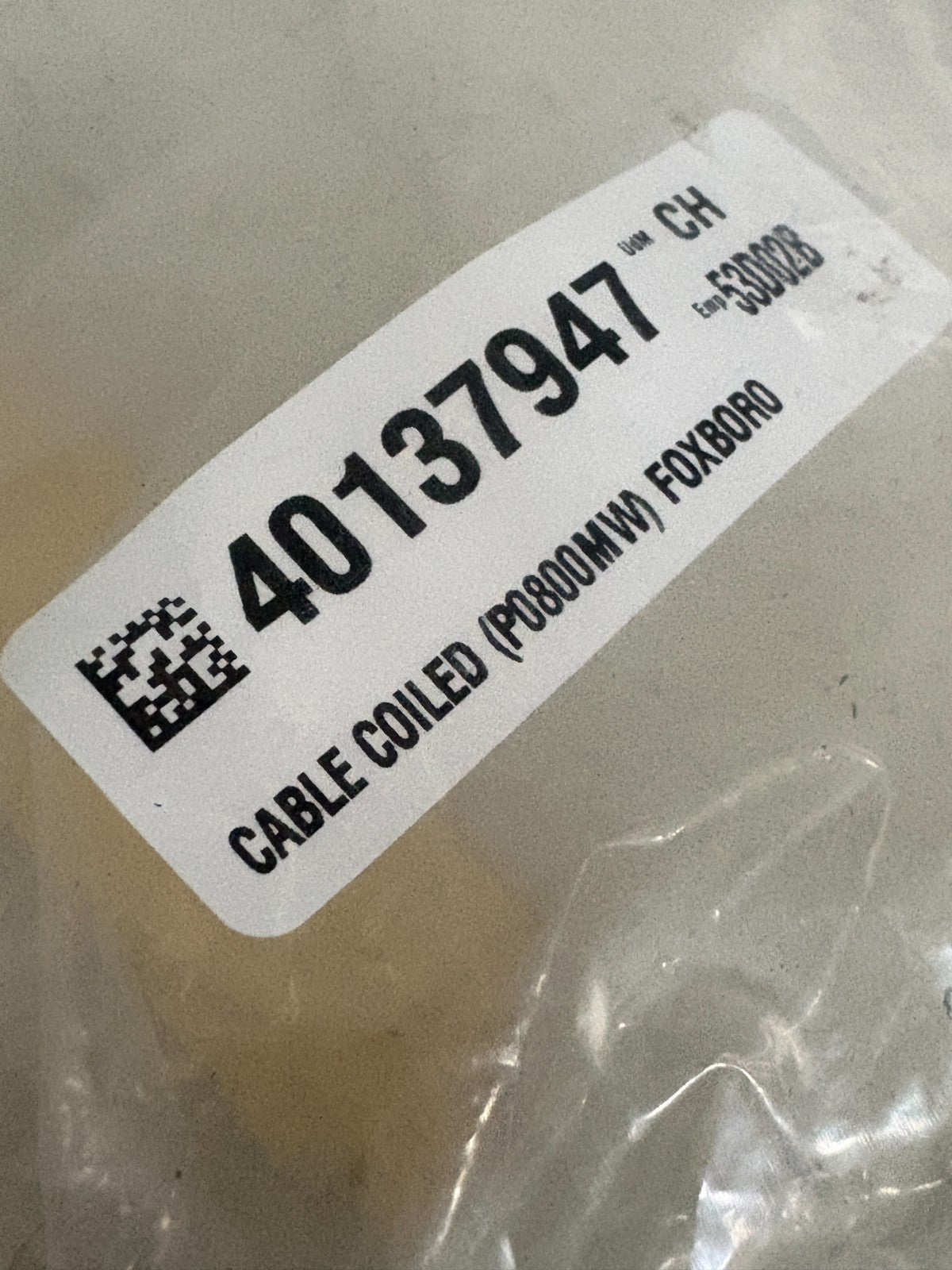 FOXBORO CABLE COILED P0800MW1