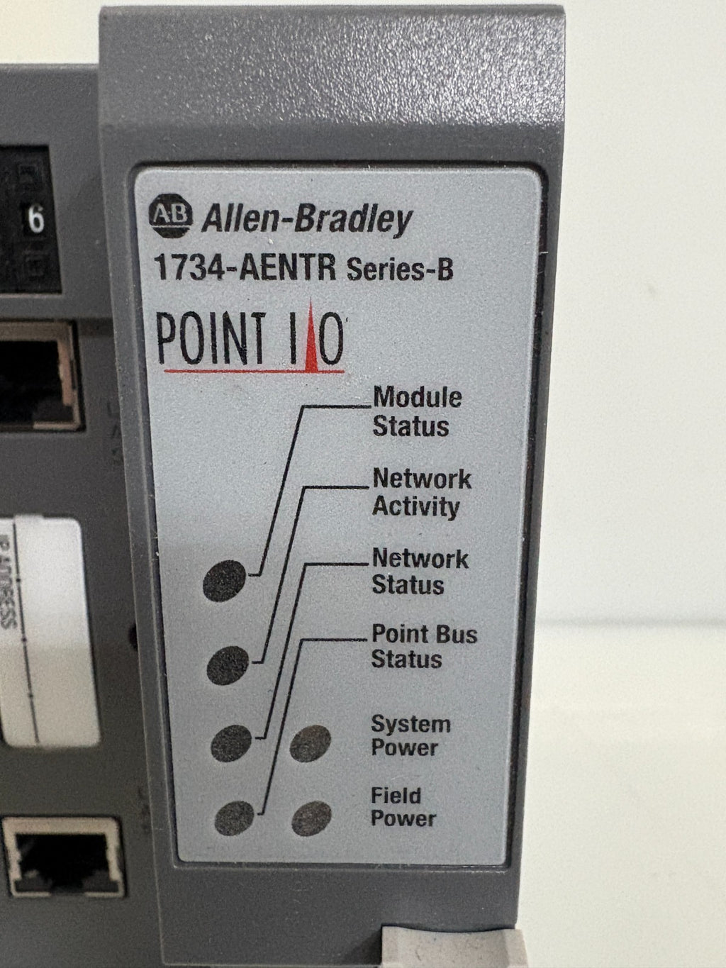 ALLEN BRADLEY POINT I/O 1734-AENTR SER B