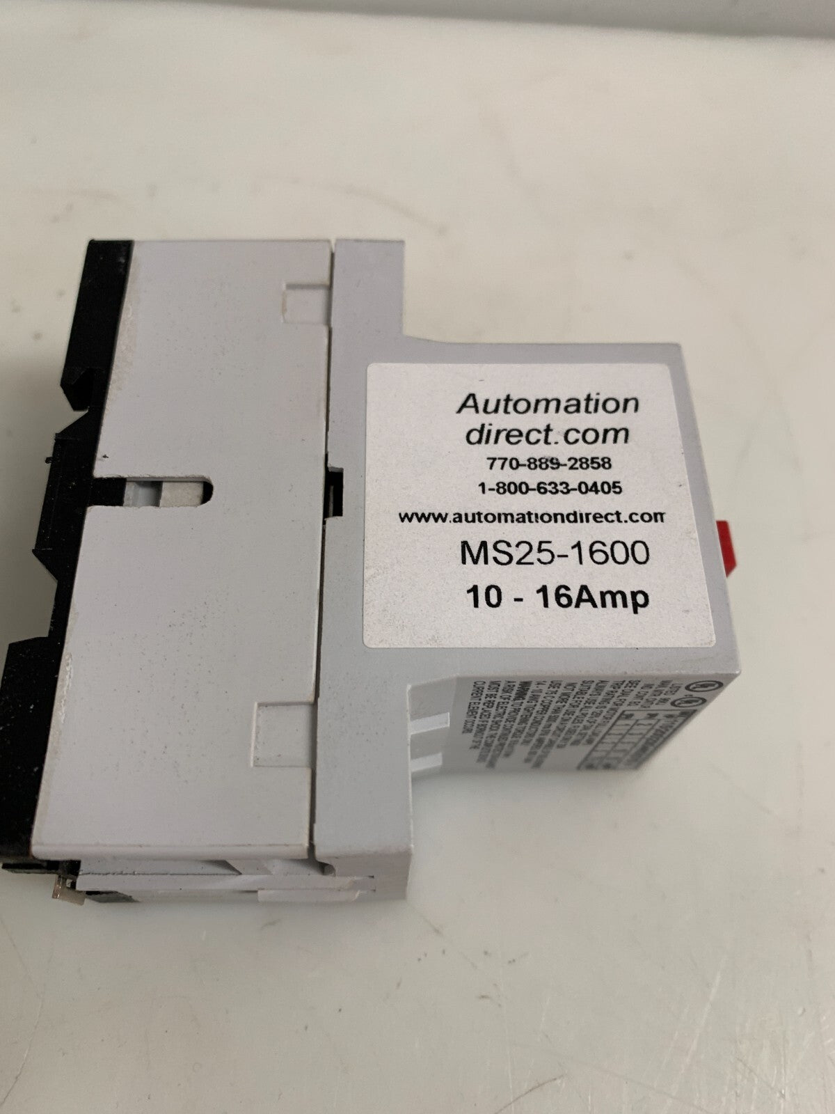 AUTOMATION DIRECT 16 AMP CIRCUIT PROTECTION MS25-1600