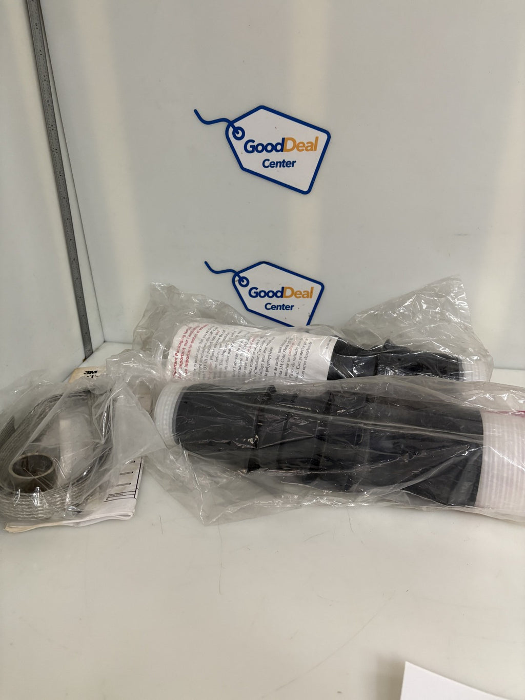 LOT OF 2 3M COLD SHRINK 7695-S-4 QTIII SILICONE RUBBER SKIRTER TERMINATION KIT0