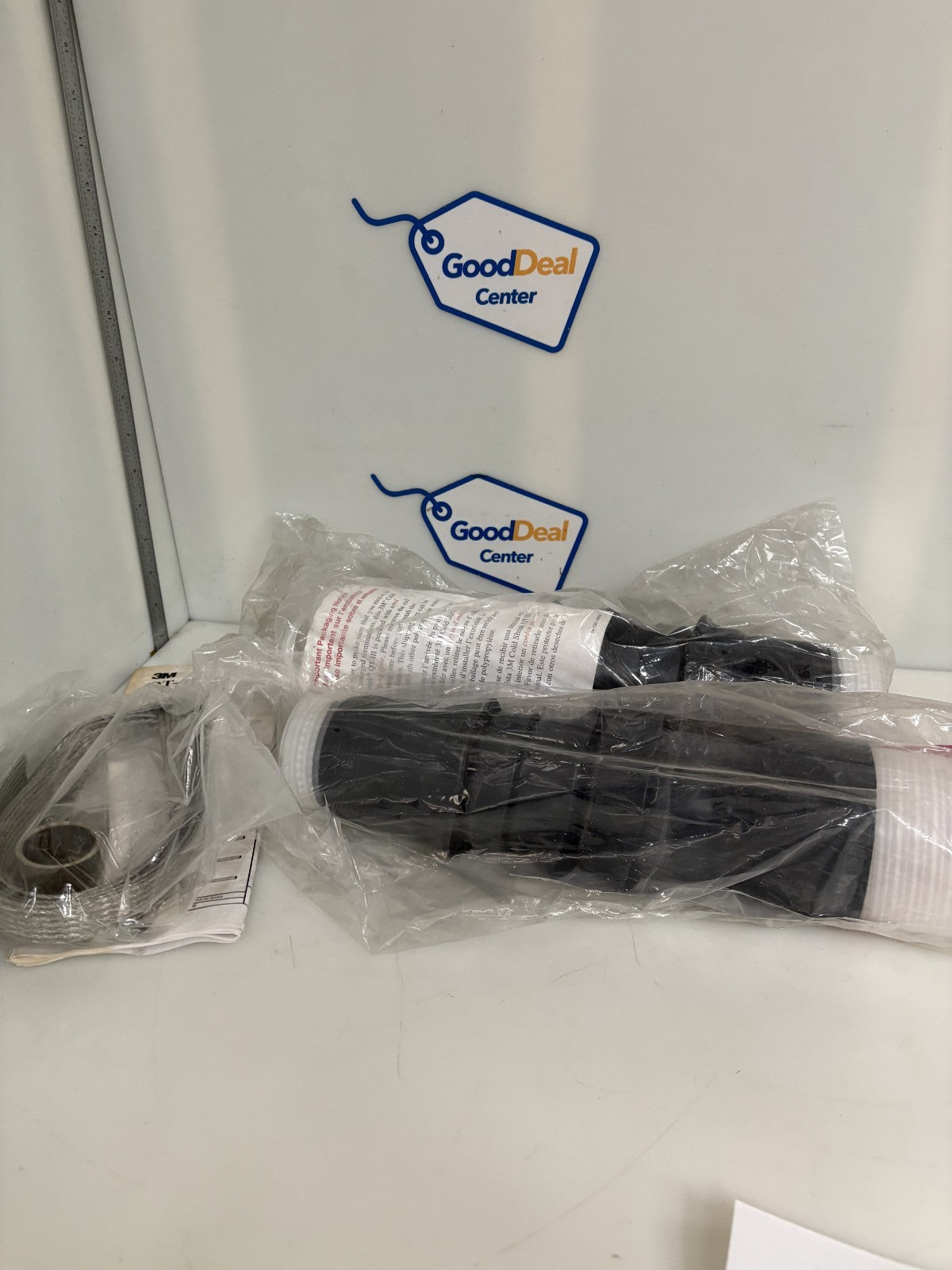 LOT OF 2 3M COLD SHRINK 7695-S-4 QTIII SILICONE RUBBER SKIRTER TERMINATION KIT0