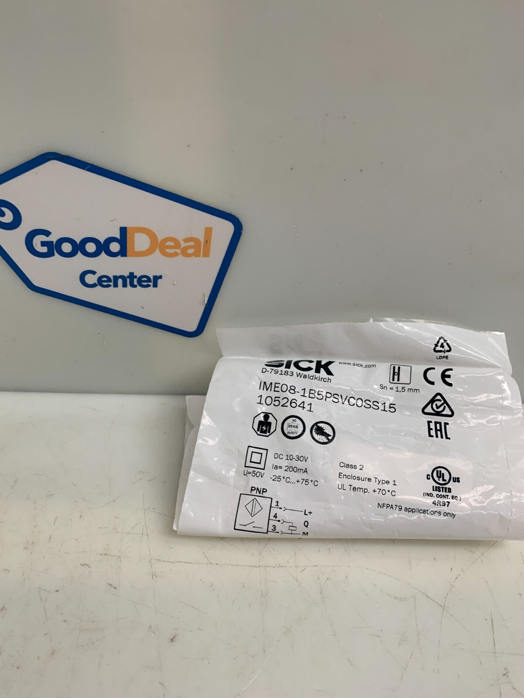 SICK IME08-1B5PSVC0SS15 Proximity Switch  10526410