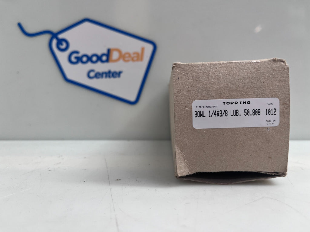 Topring 50.808 Lubricator Bowl Isoplast 1/4-1/21