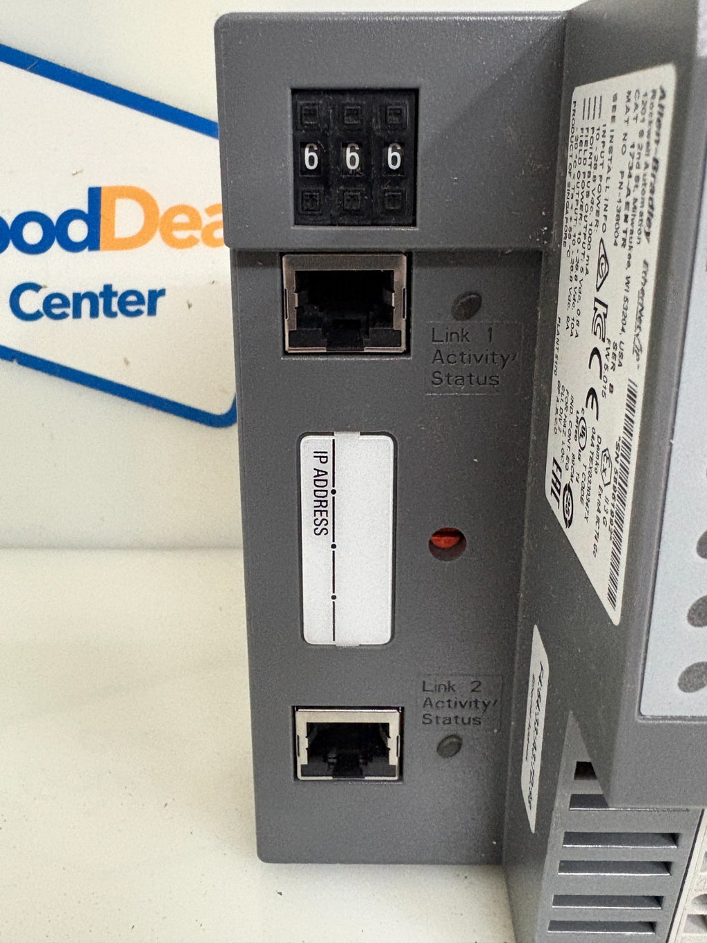 ALLEN BRADLEY POINT I/O 1734-AENTR SER B