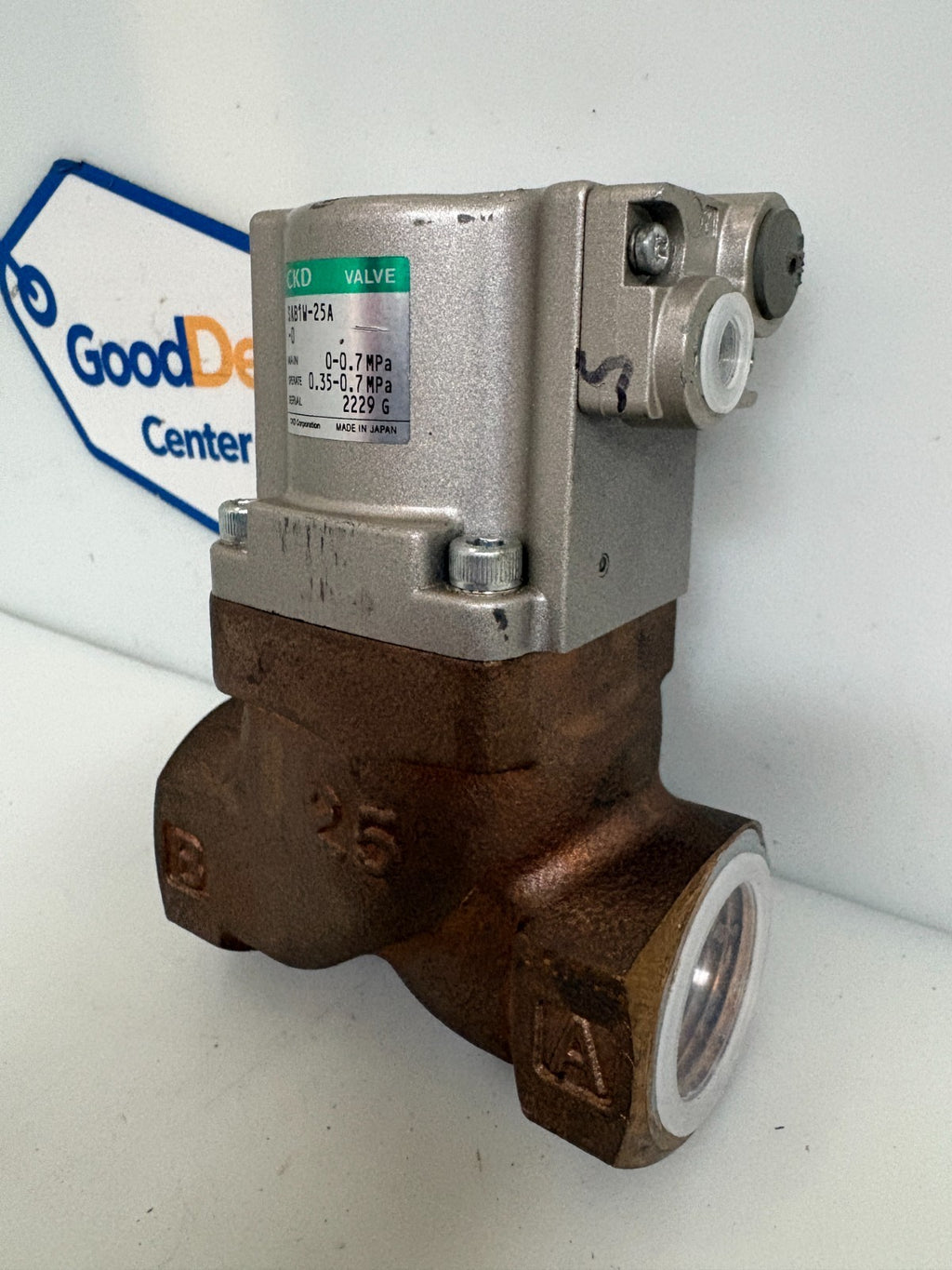 CKD SOLENOID VALVE SAB1W-25A 