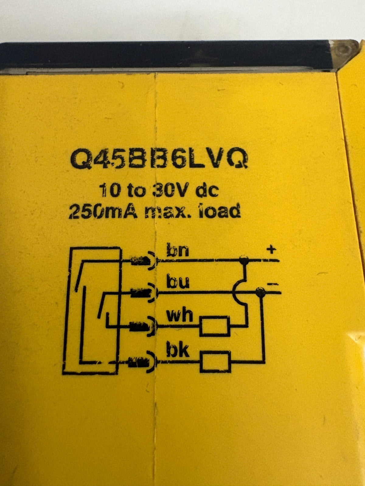 BANNER PHOTOELECTRIC SENSOR Q45BB6LVQ