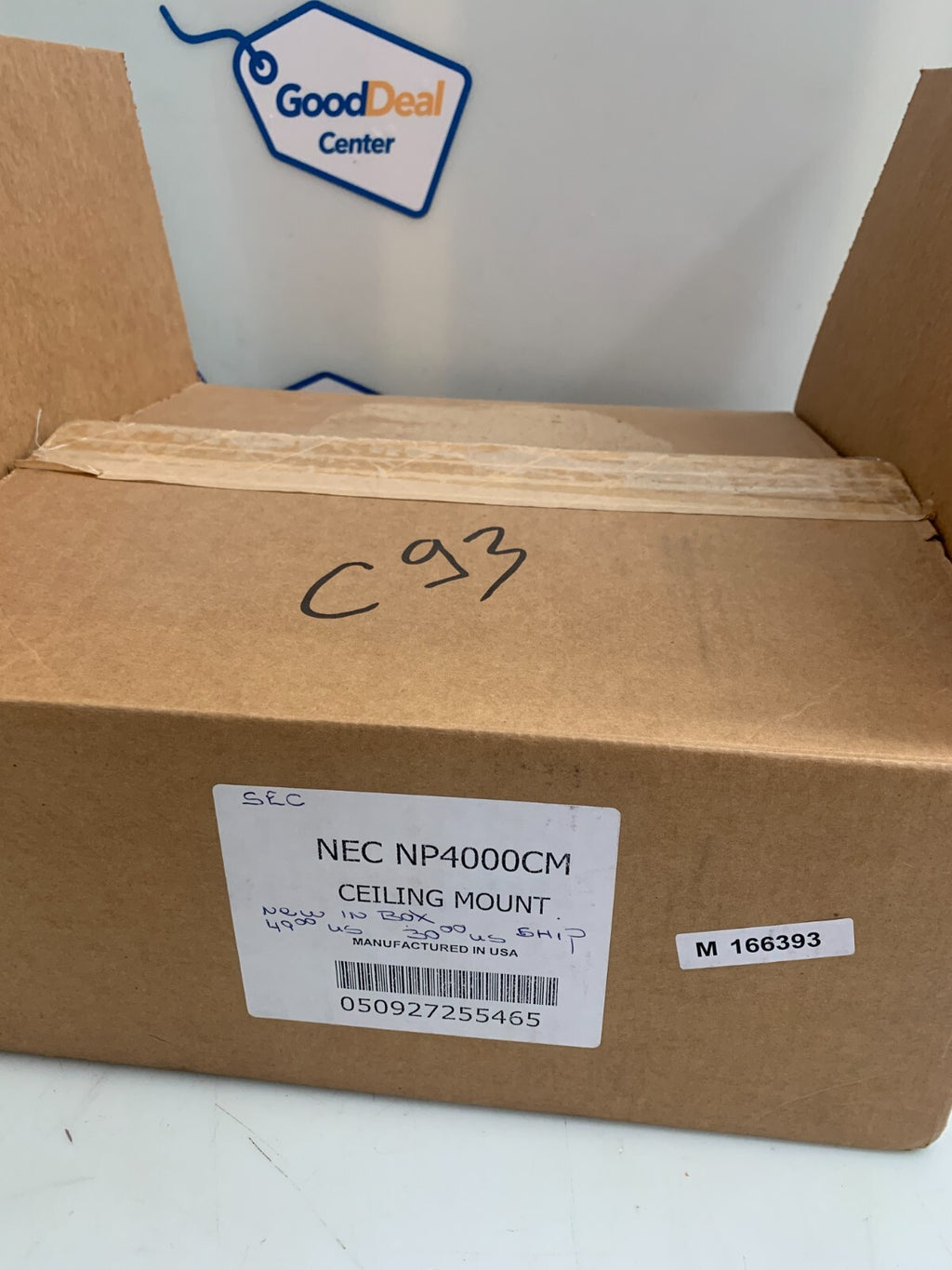 NEC NP4000CM Ceiling Mount For Projectors New in box