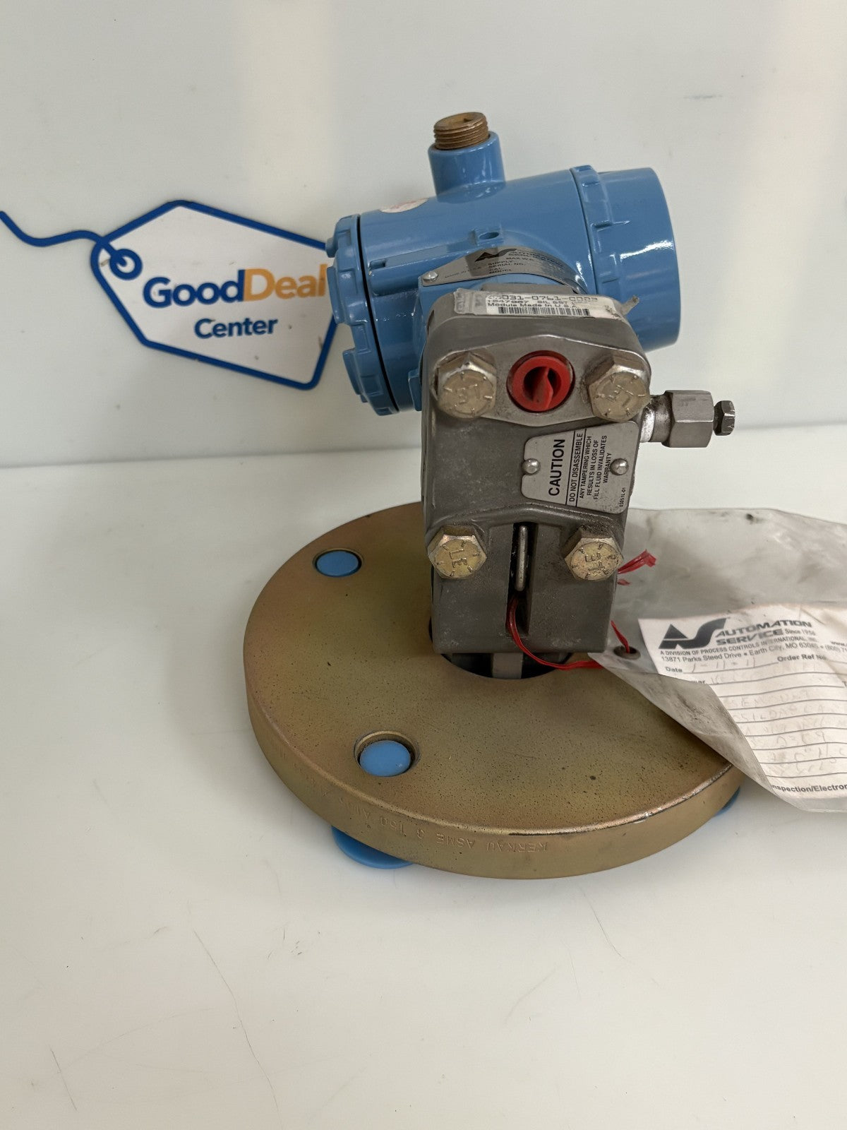 ROSEMOUNT TRANSMITTER 3051 L2 AA0AD21AAM5 W/MODULE 0031-0761-00220
