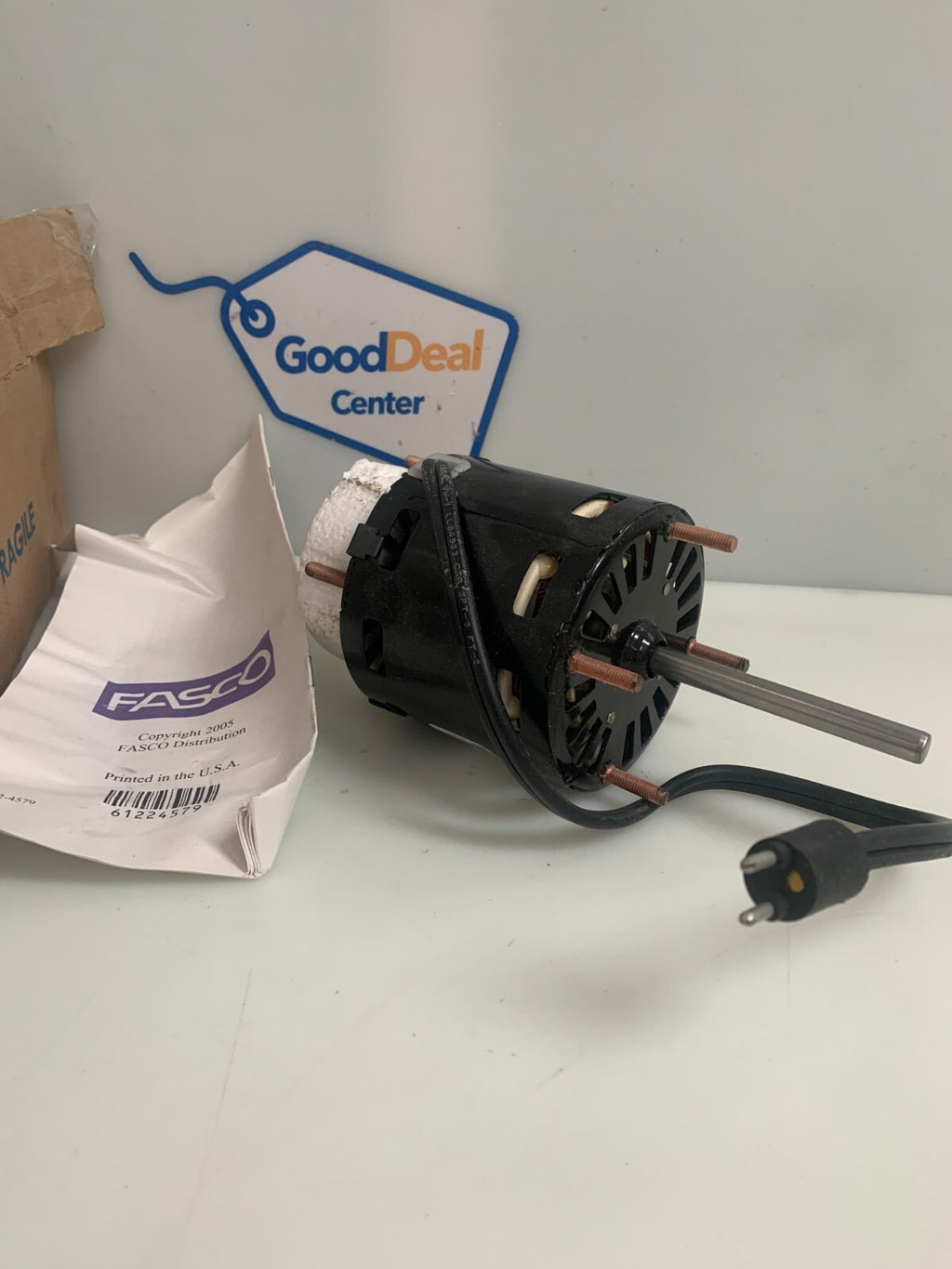 FASCO BLOWER MOTOR HP 1/20 1550 RPM0