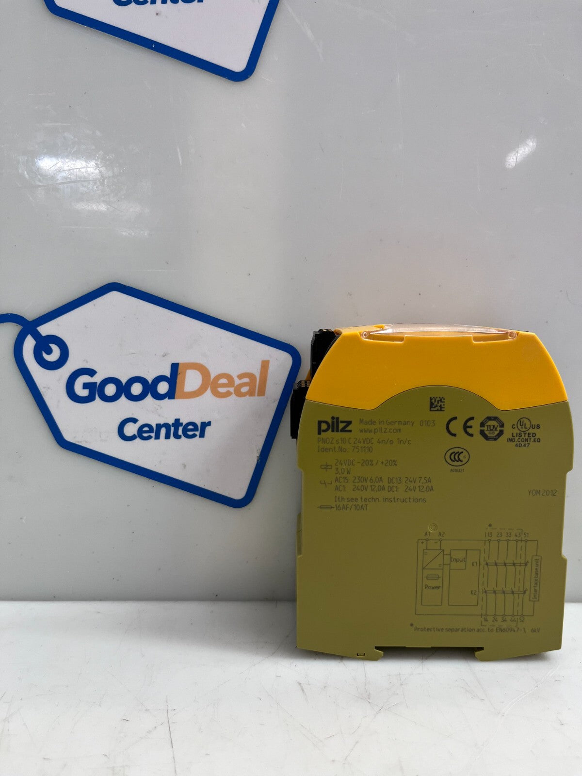 PILZ 751110 PNOZ s10 C 24VDC 4n/o 1n/c  Safety Relay