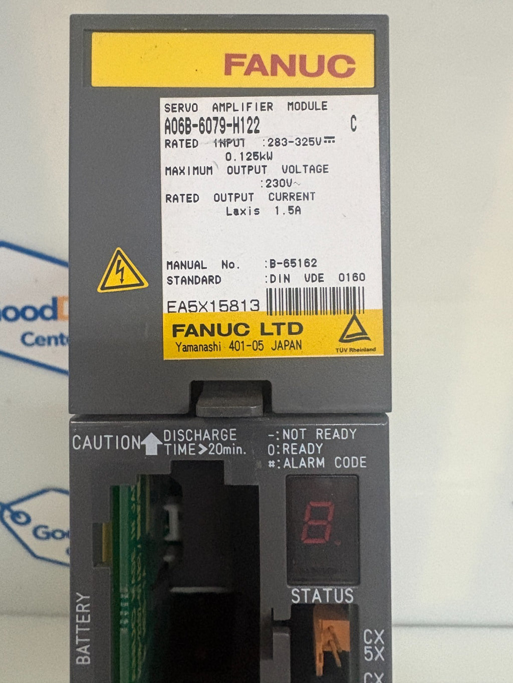 GE FANUC SERVO AMPLIFIER MODULE A06B-6079-H1221