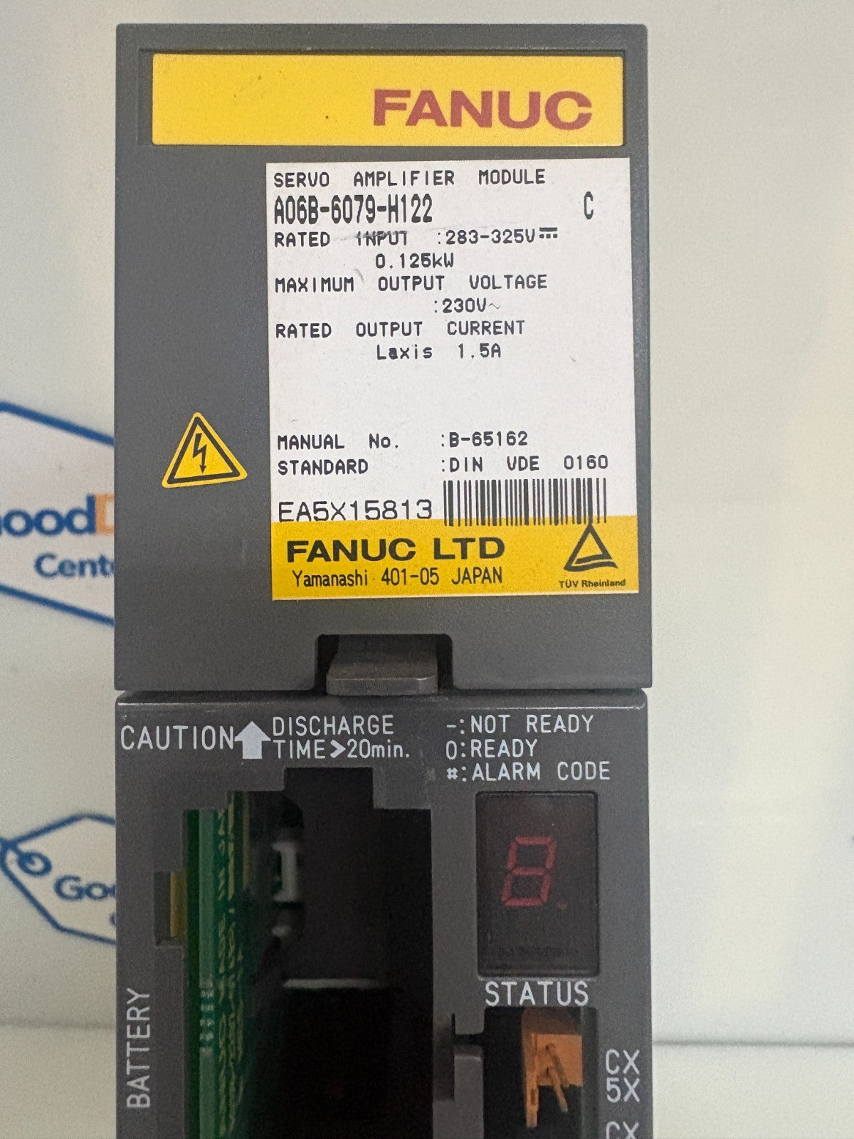 GE FANUC SERVO AMPLIFIER MODULE A06B-6079-H1221