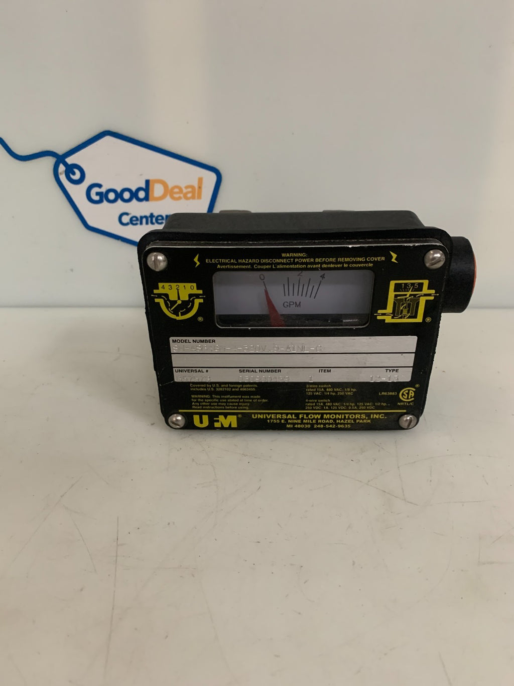 UNIVERSAL FLOW MONITORS SN-ASB4G4-4-320V.9-A1NL-C0