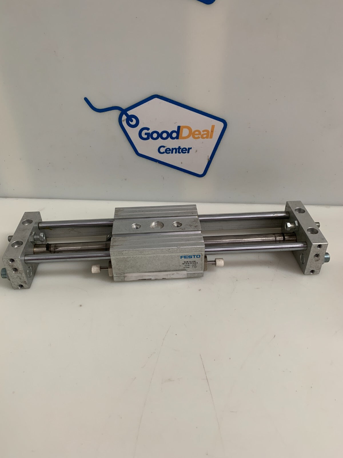 FESTO LINEAR CYLINDER SLM-12-150-KF-A-G-CV-CH-E 32781