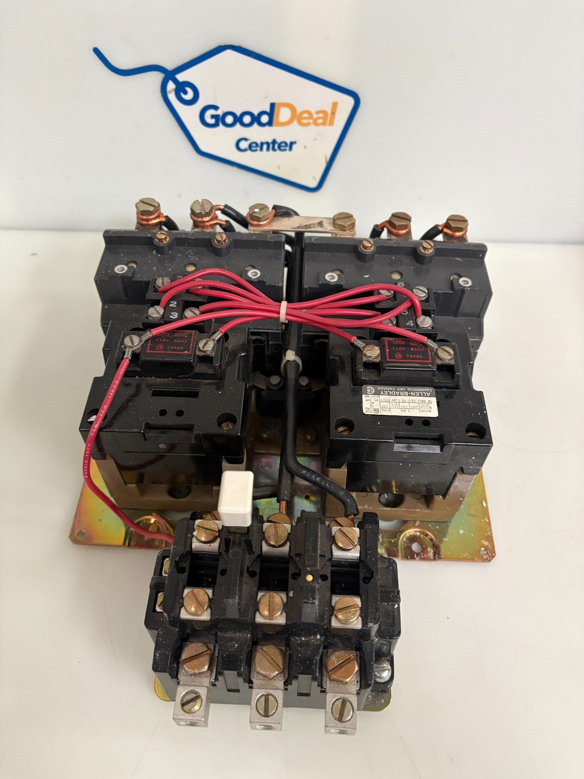 ALLEN BRADLEY REVERSING STARTER #705 SIZE E CAL 2 0