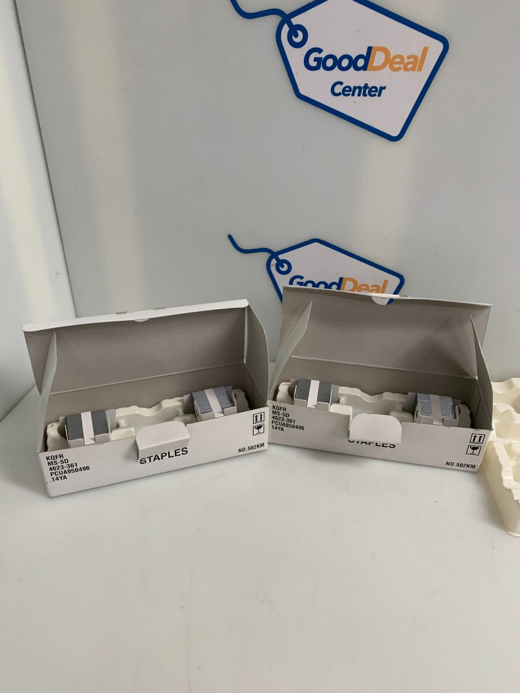KONICA MINOLTA STAPLES KQFR MS-5D 4623-361 502KM LOT OF 2